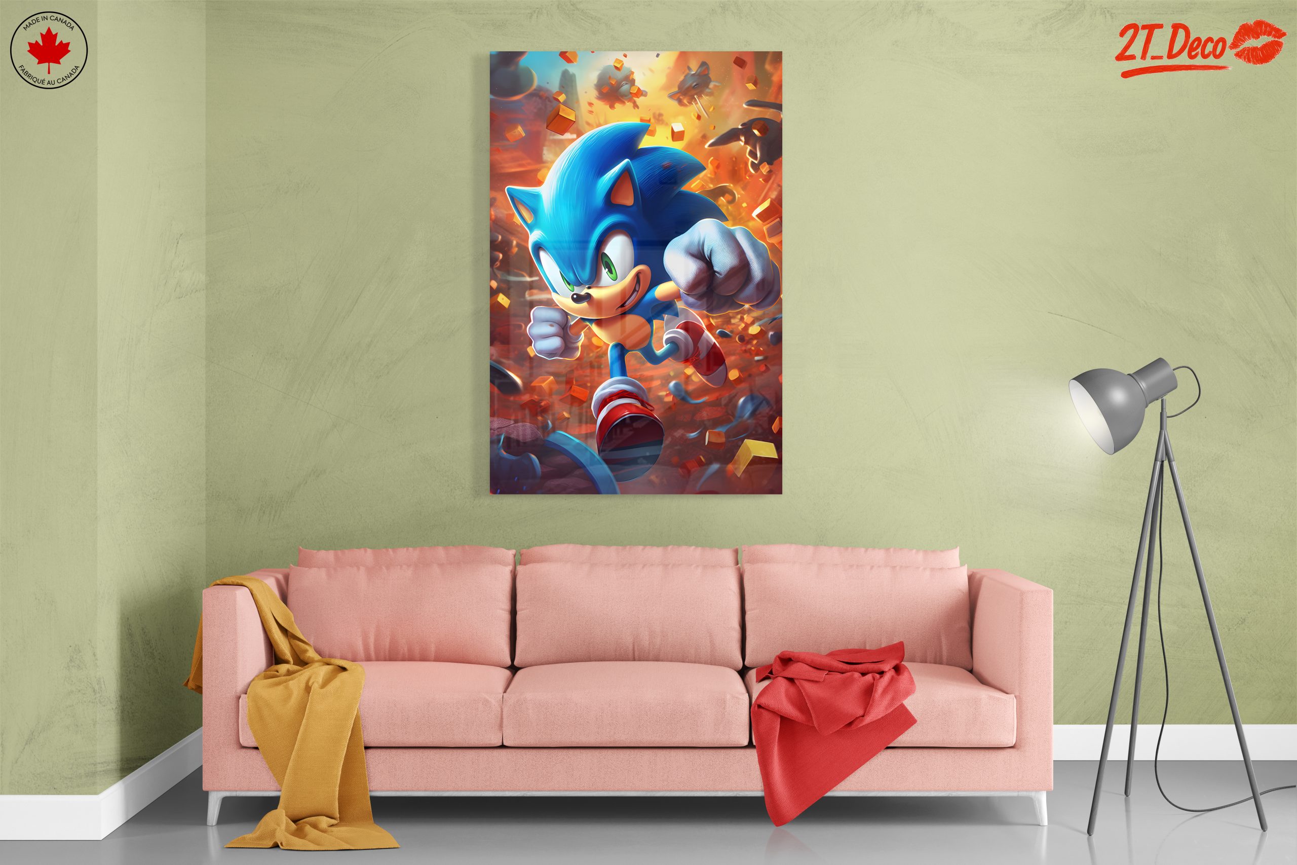 Dynamic Sonic The Hedgehog Artwork - Image 7