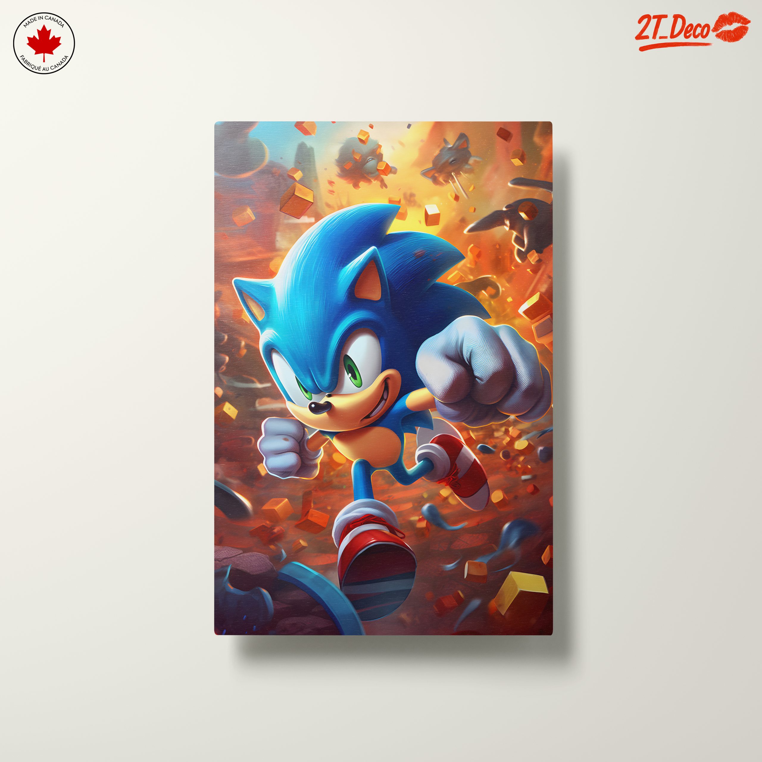 Dynamic Sonic The Hedgehog Artwork - Image 10