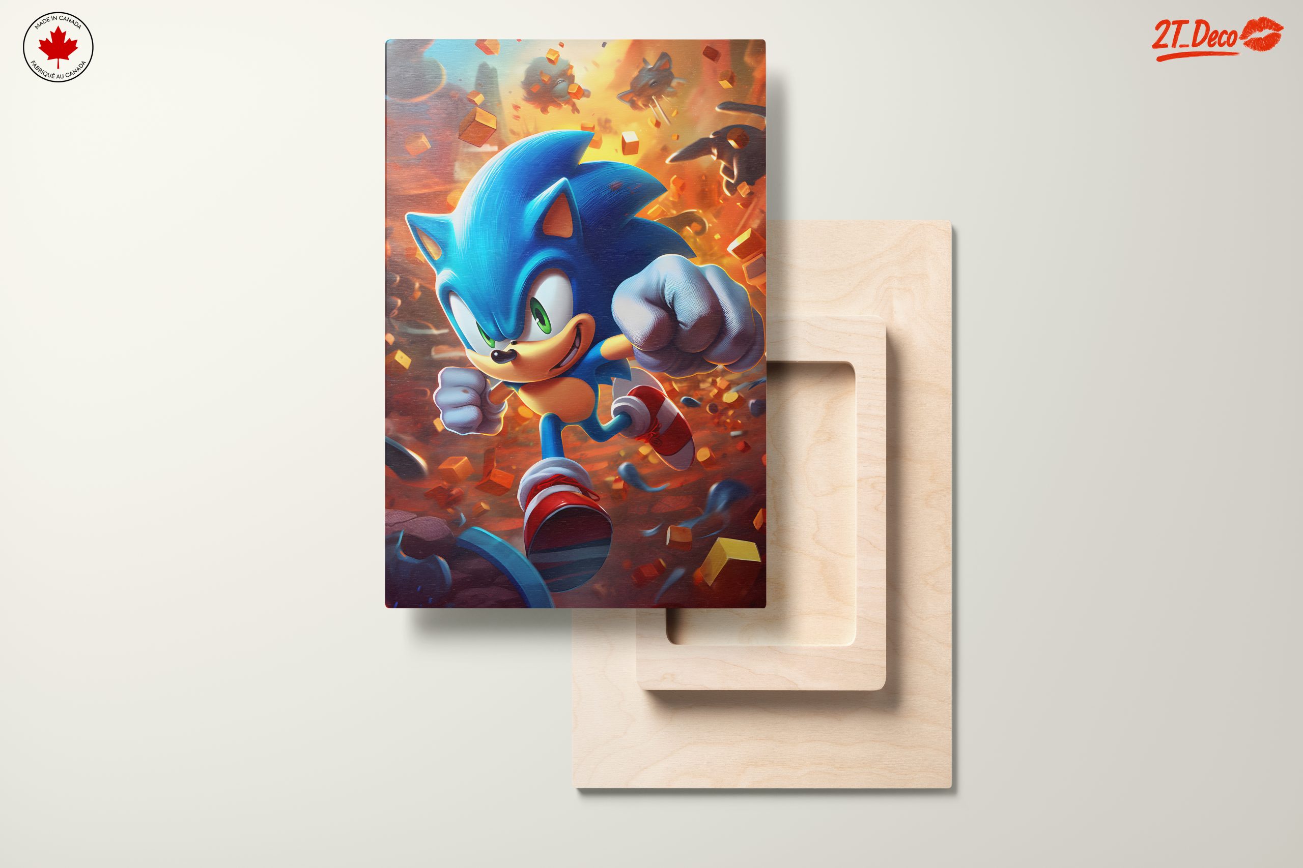 Dynamic Sonic The Hedgehog Artwork - Image 11