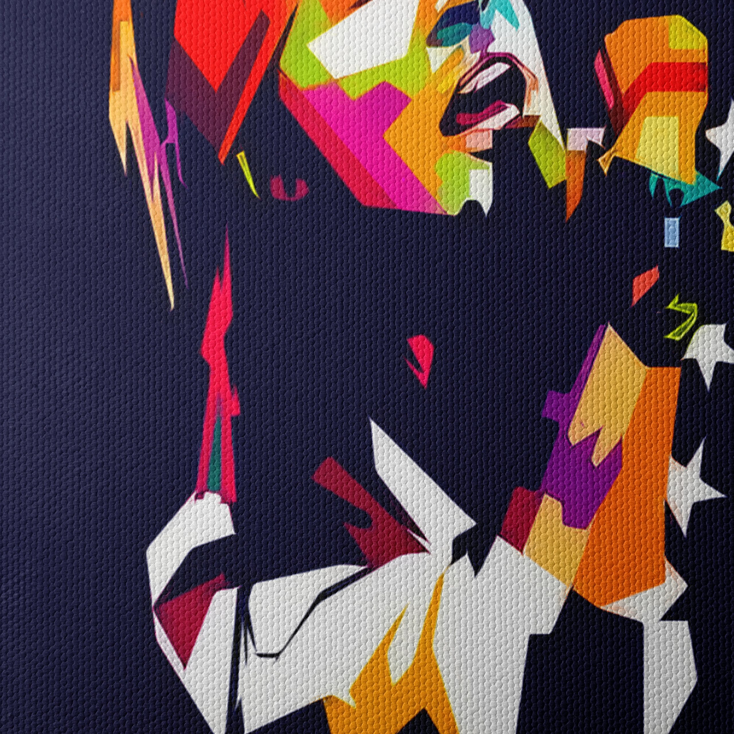 Vibrant Axl Rose Performance Art - Image 4