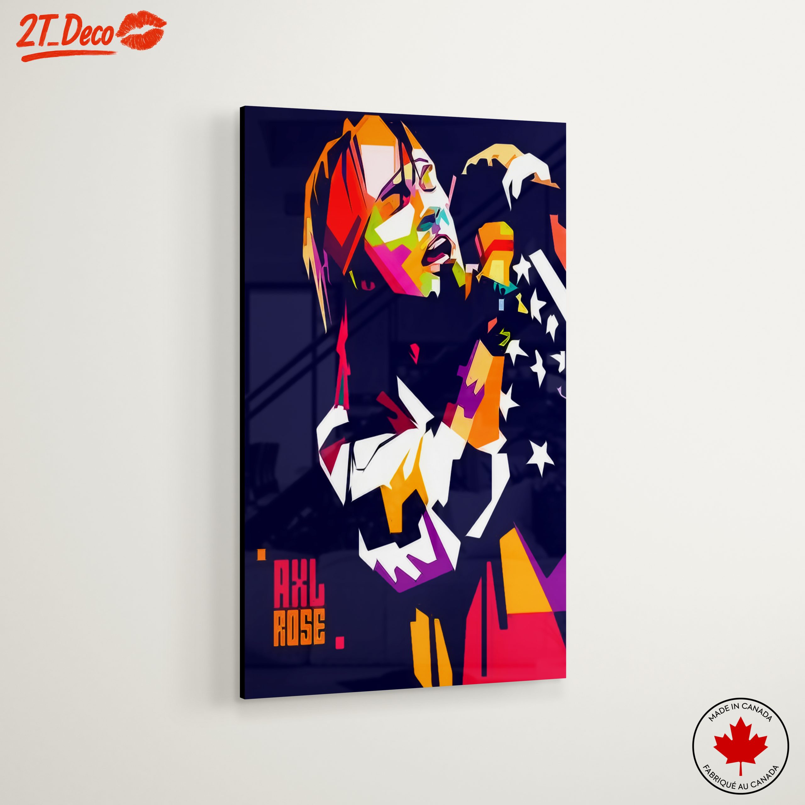 Vibrant Axl Rose Performance Art - Image 6
