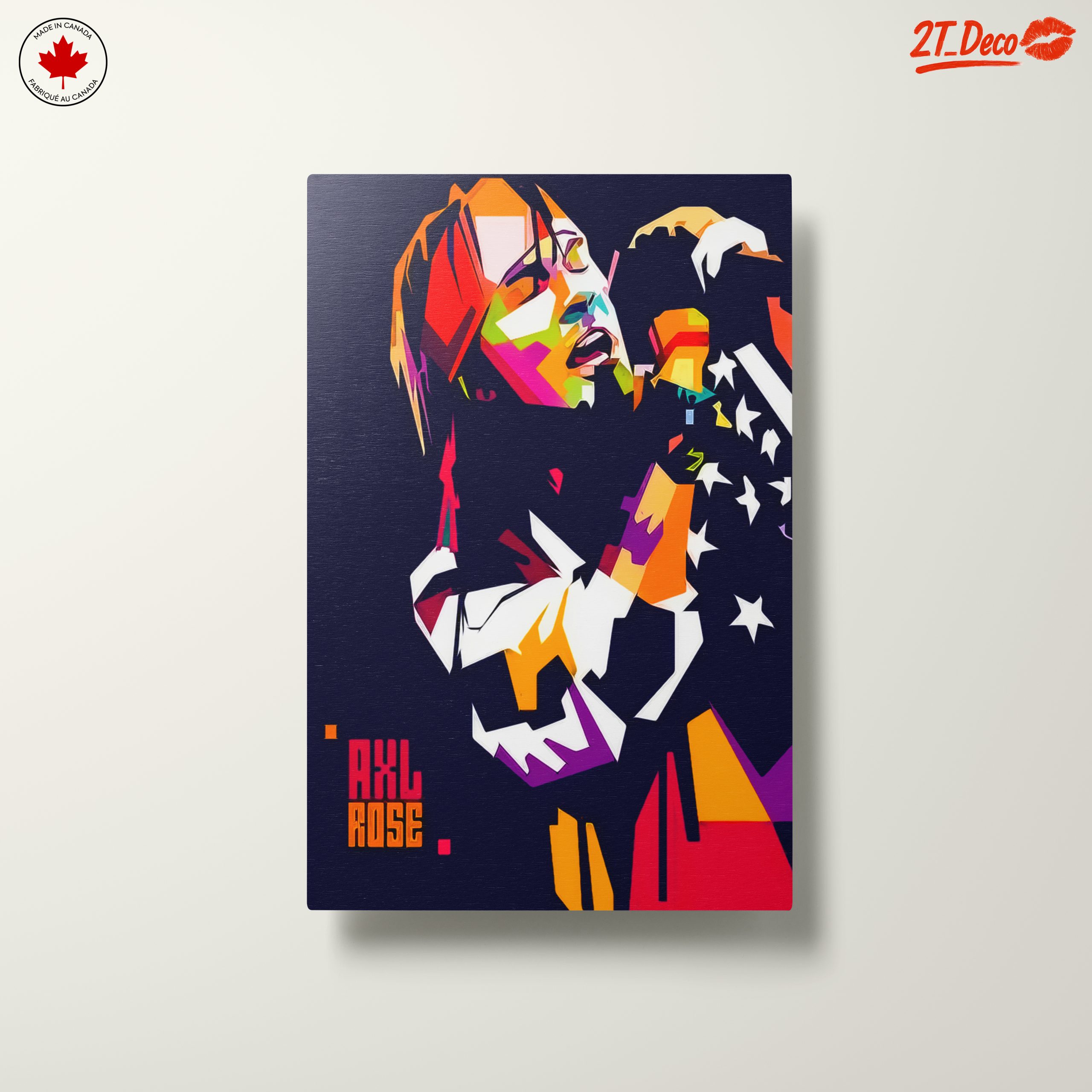 Vibrant Axl Rose Performance Art - Image 10