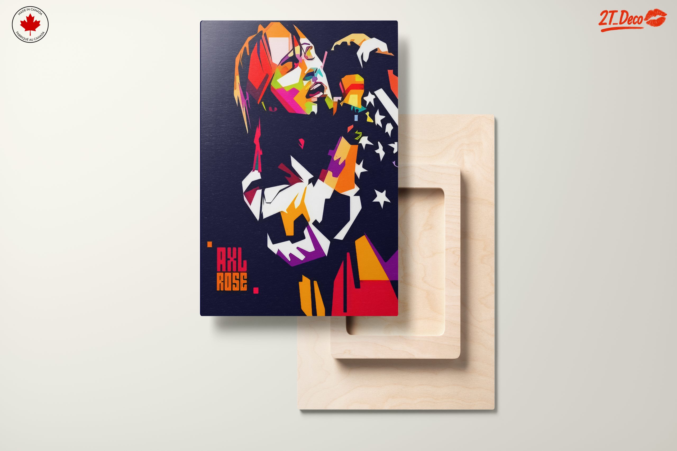 Vibrant Axl Rose Performance Art - Image 11