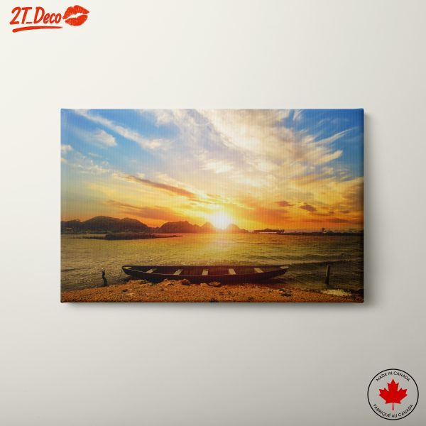 Tranquil Nature Landscape with Sunset 2