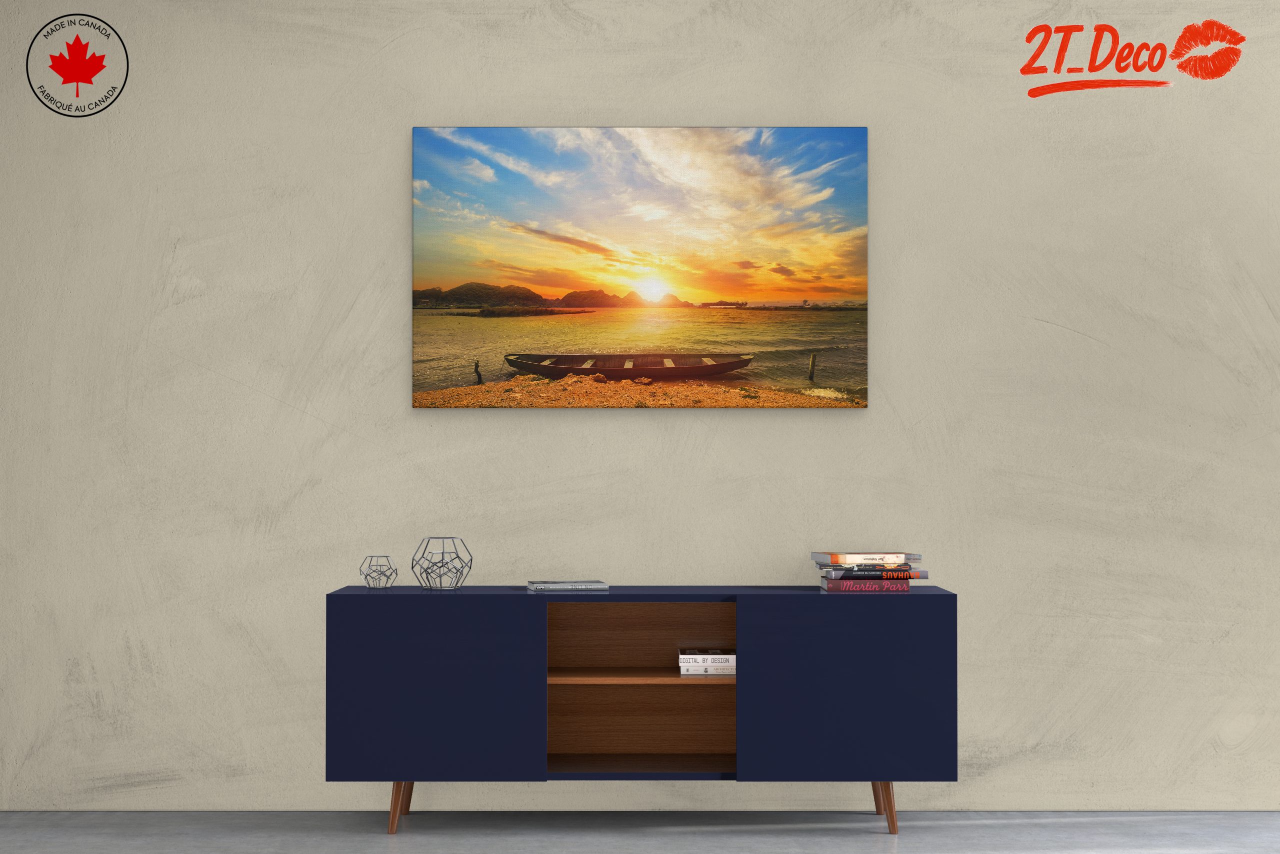 Tranquil Nature Landscape with Sunset 2 - Image 3