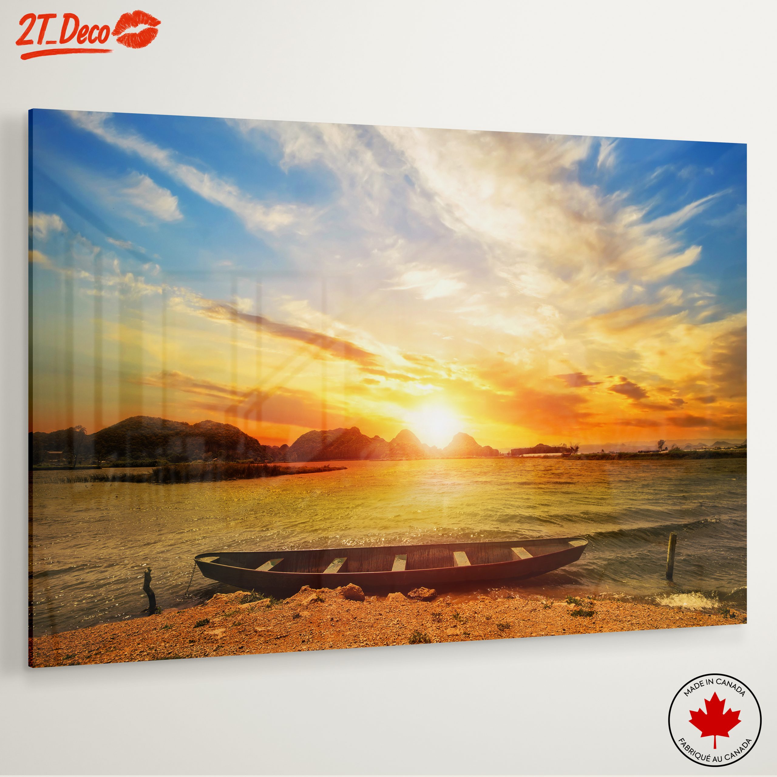 Tranquil Nature Landscape with Sunset 2 - Image 6