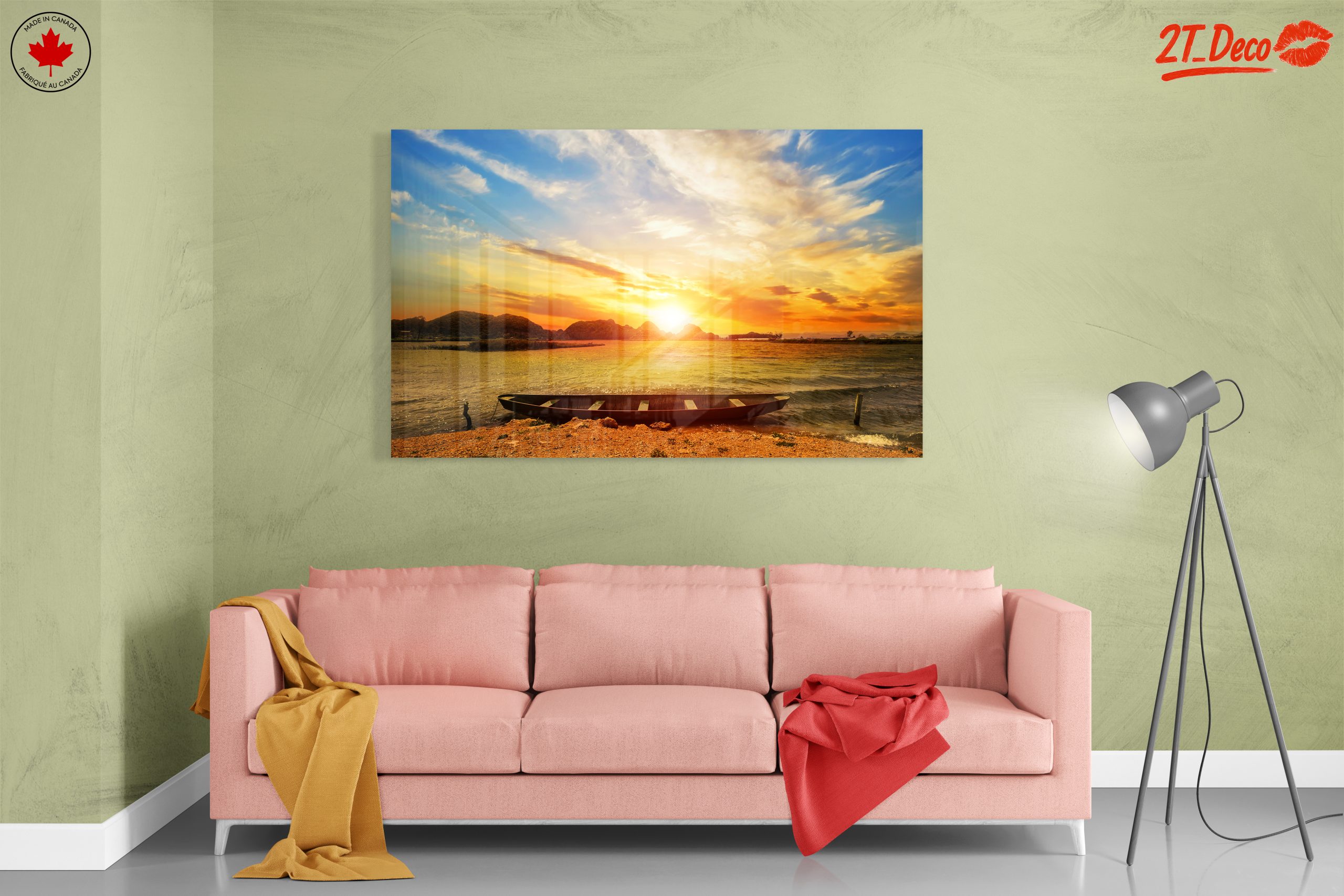 Tranquil Nature Landscape with Sunset 2 - Image 7