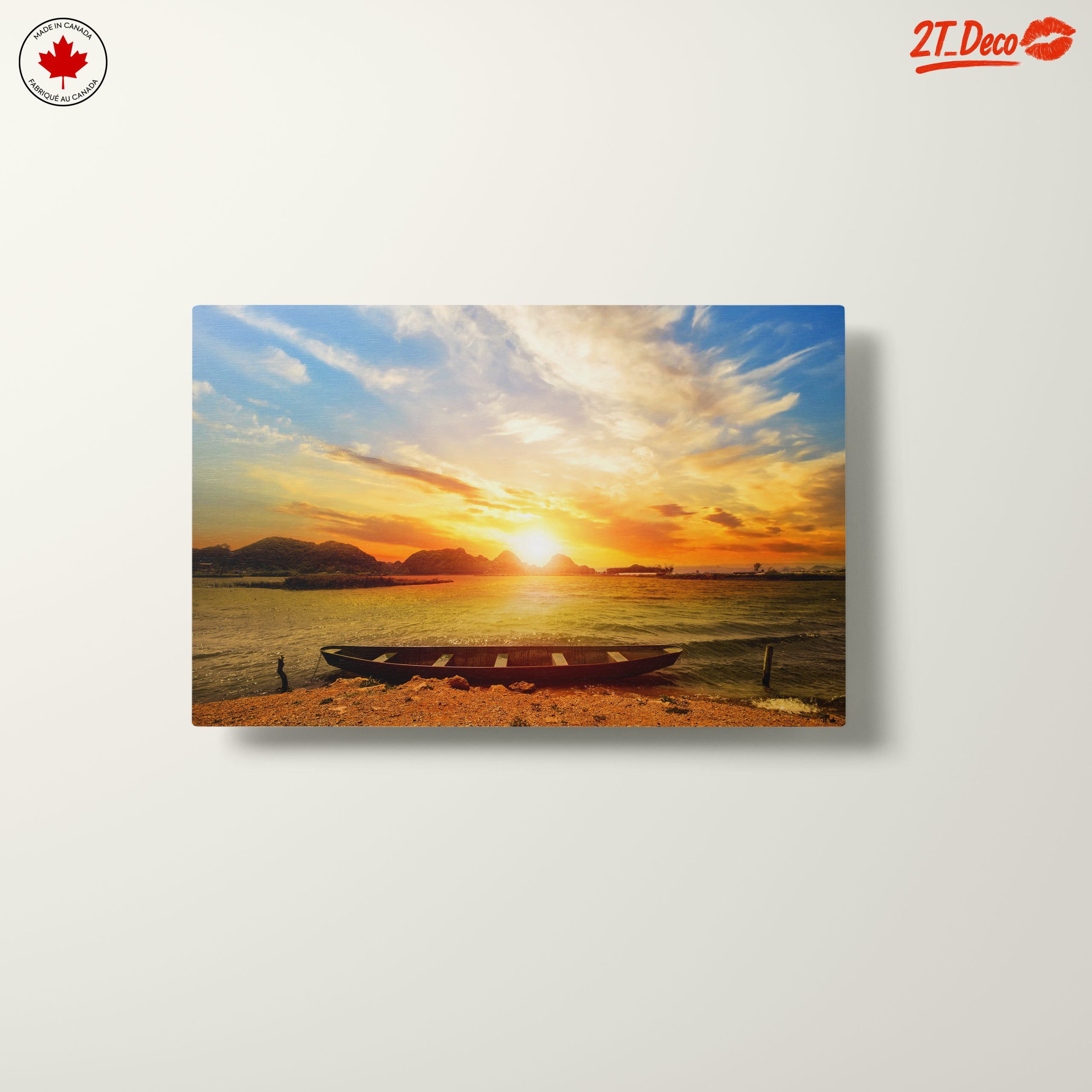 Tranquil Nature Landscape with Sunset 2 - Image 10