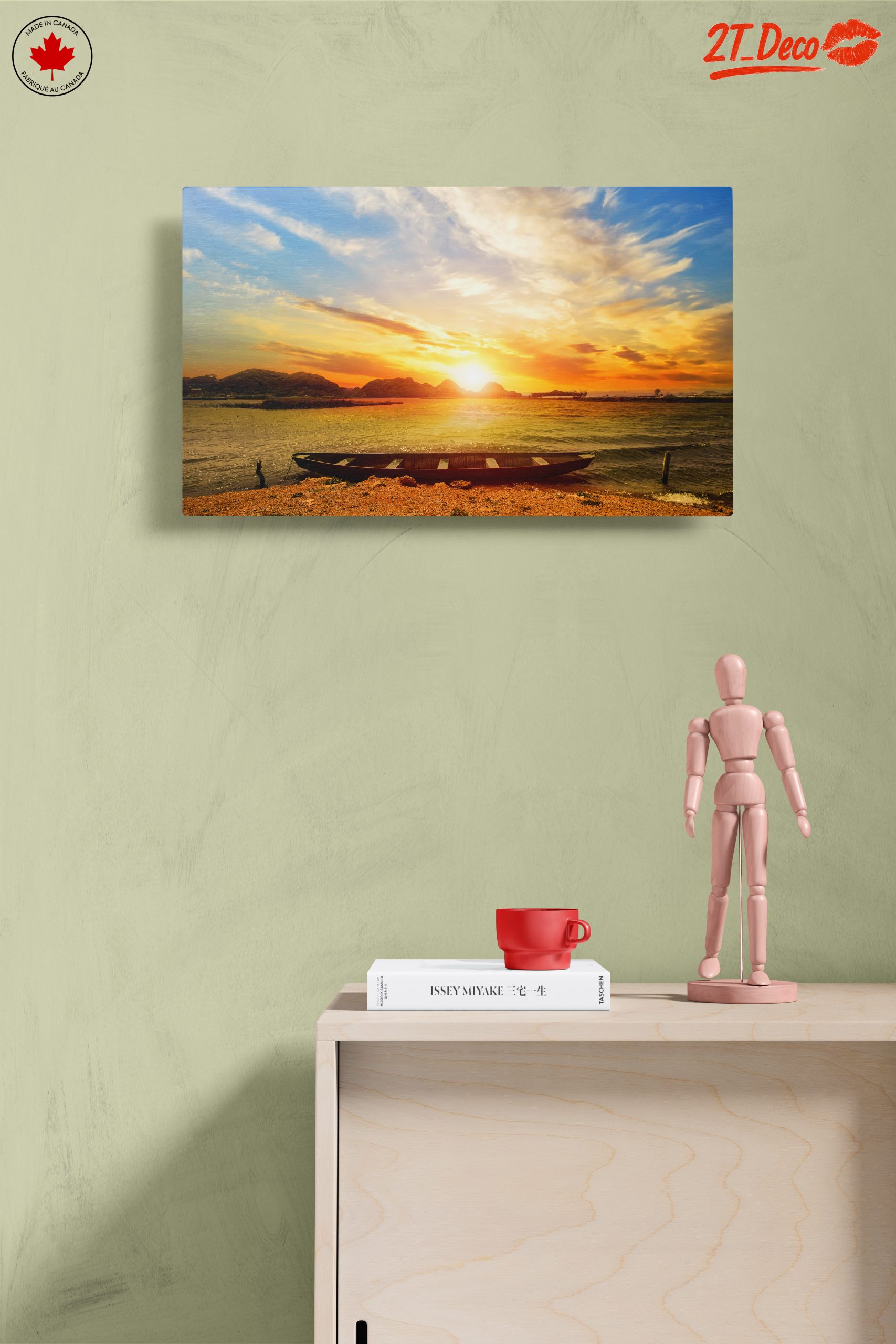Tranquil Nature Landscape with Sunset 2 - Image 14