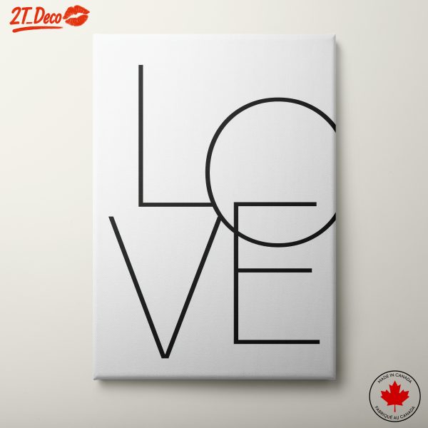 Love Quote Minimalist Art