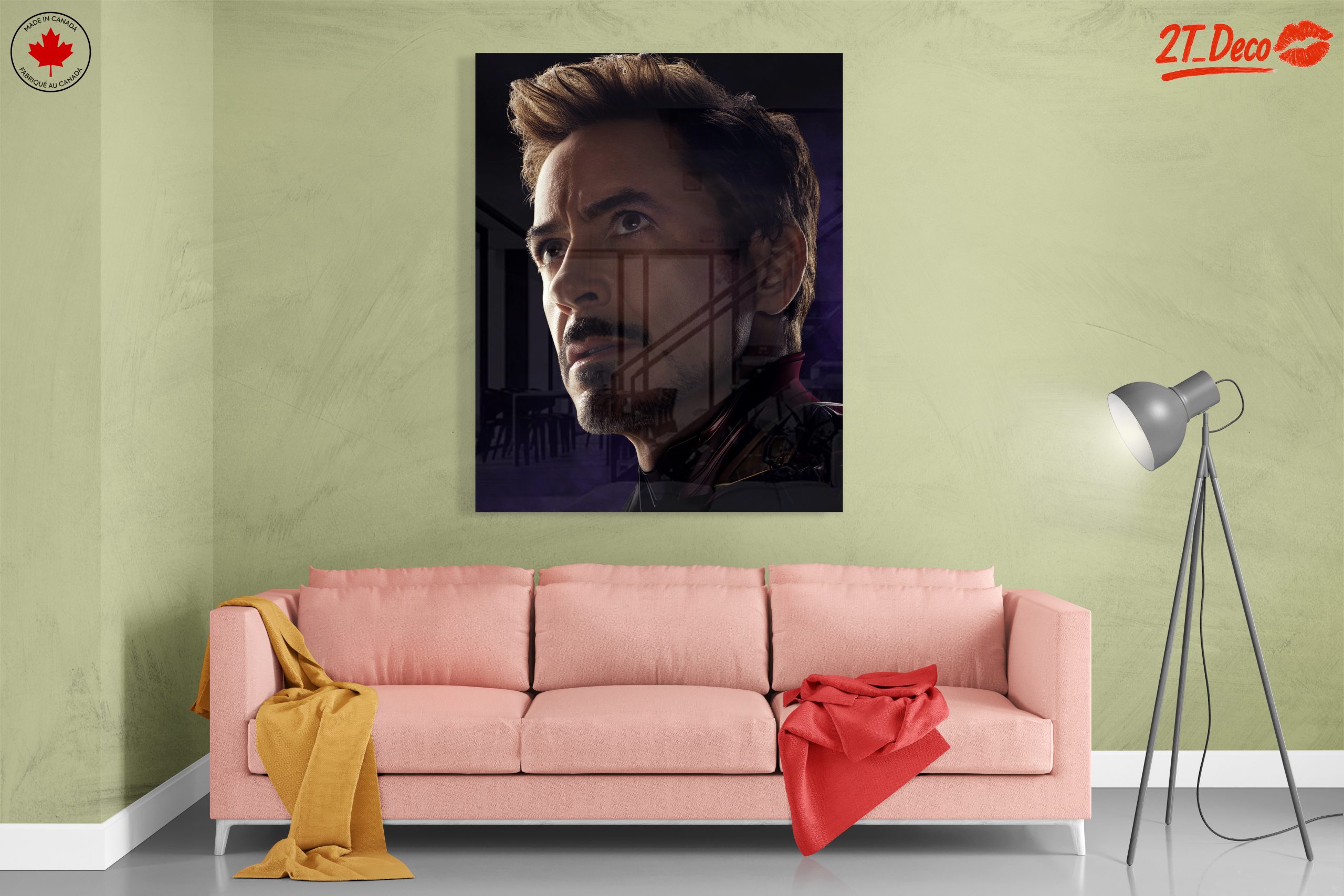 Iron Man Portrait with Dramatic Lighting - Image 7
