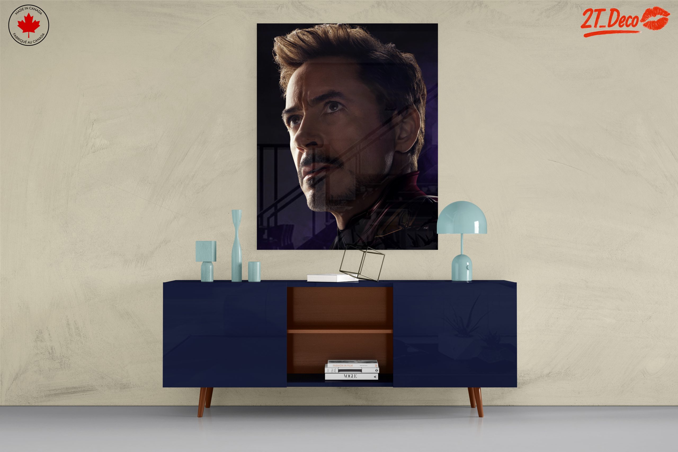Iron Man Portrait with Dramatic Lighting - Image 8
