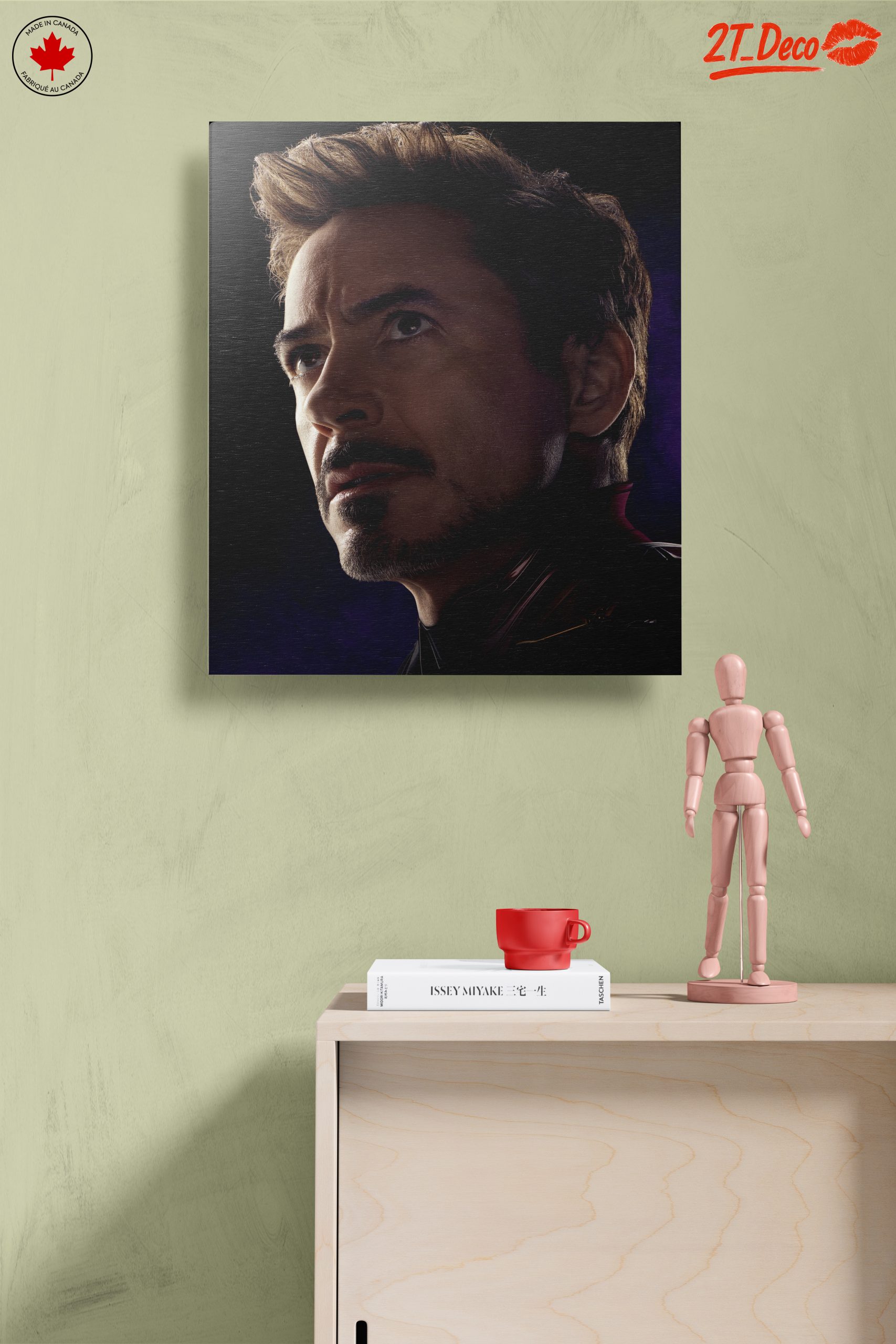 Iron Man Portrait with Dramatic Lighting - Image 14