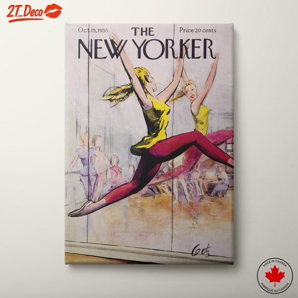 The New Yorker Cover Art Featuring Dancers