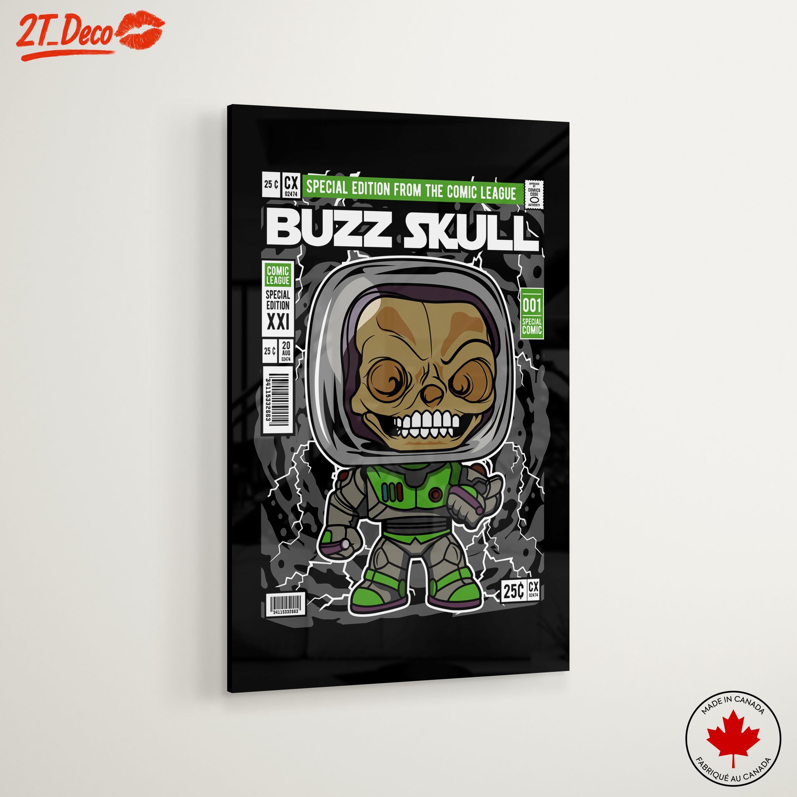 Buzz Skull Comic Character Artwork - Image 6