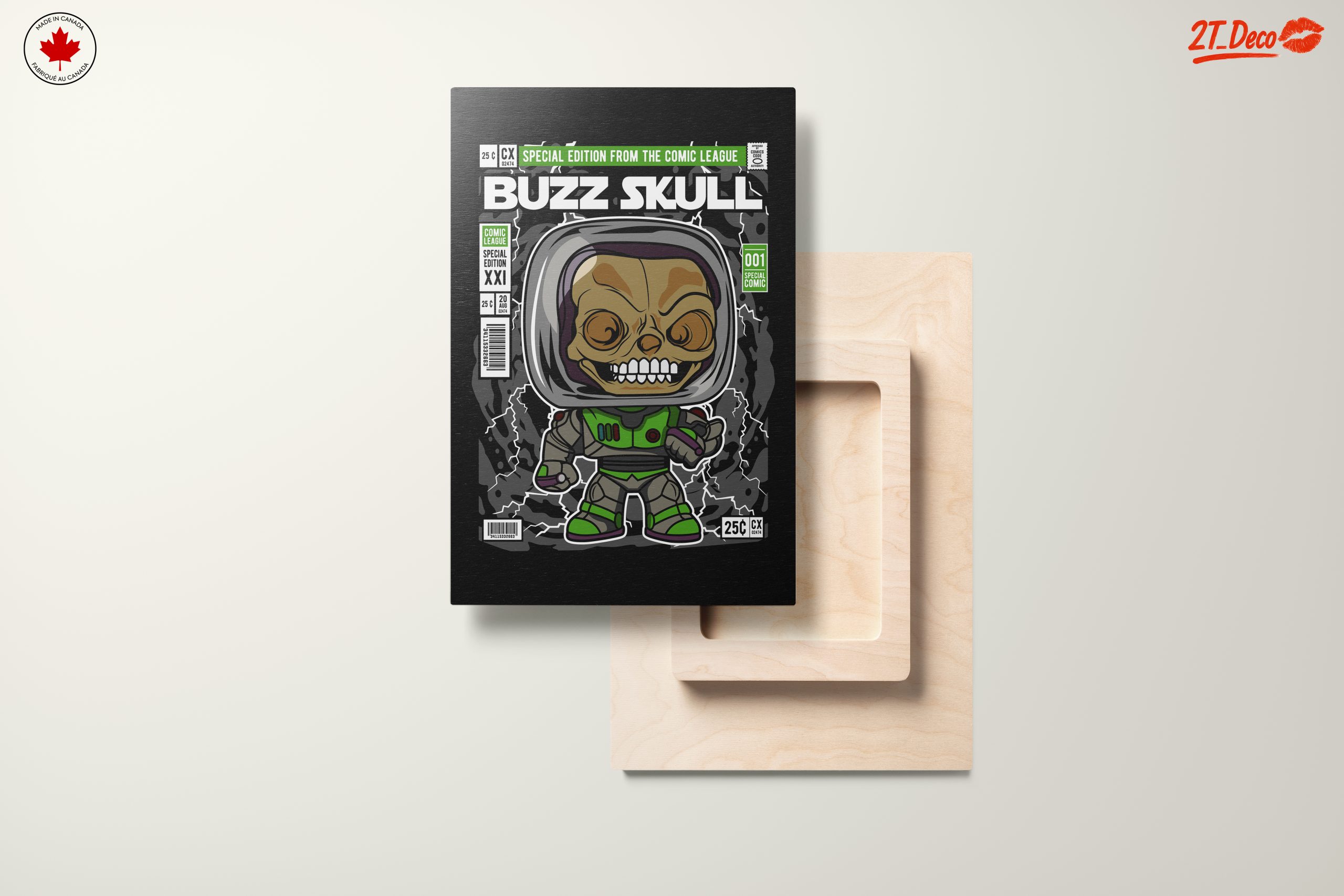 Buzz Skull Comic Character Artwork - Image 11
