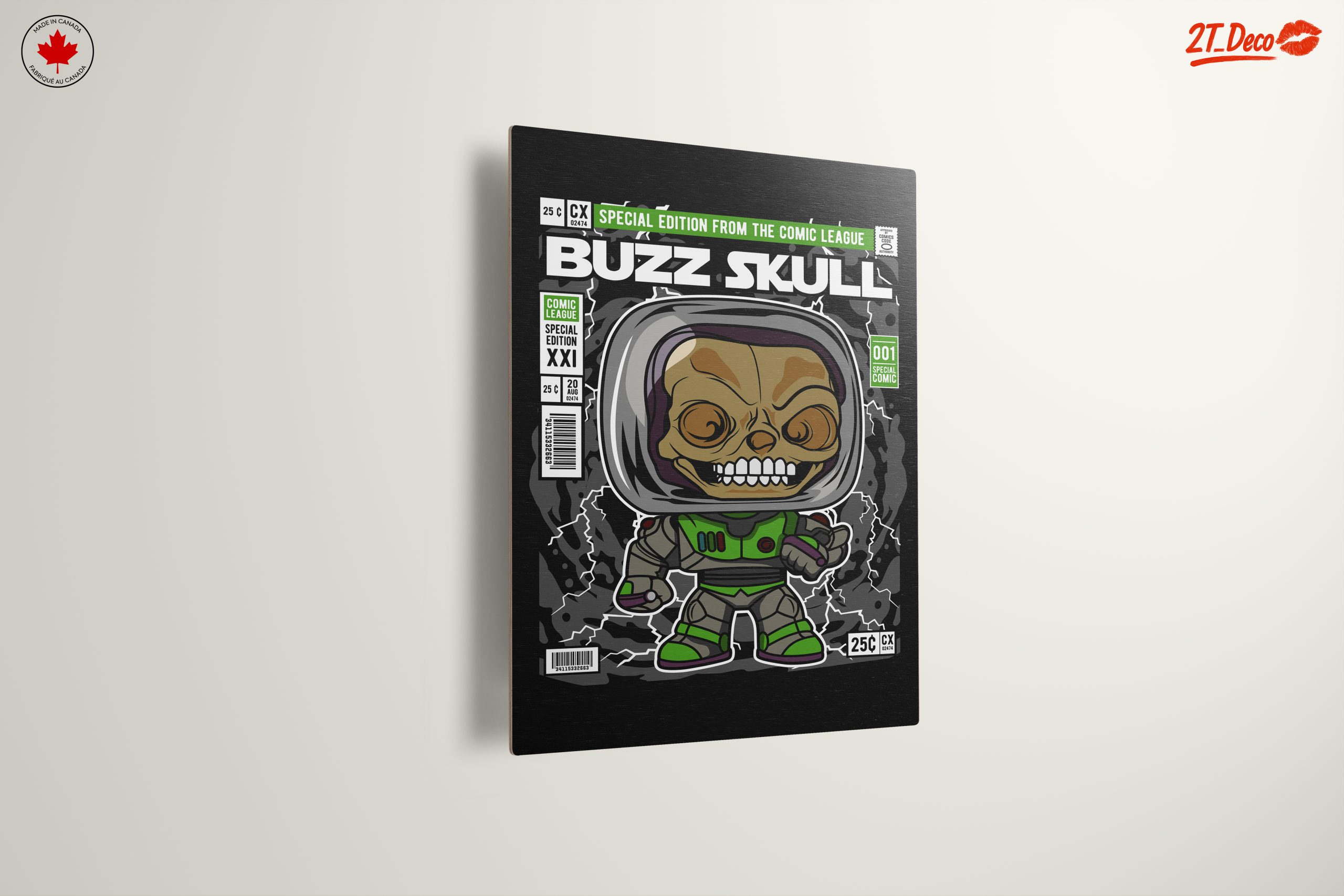 Buzz Skull Comic Character Artwork - Image 13