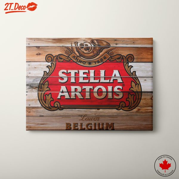 Vintage Stella Artois Beer Artwork