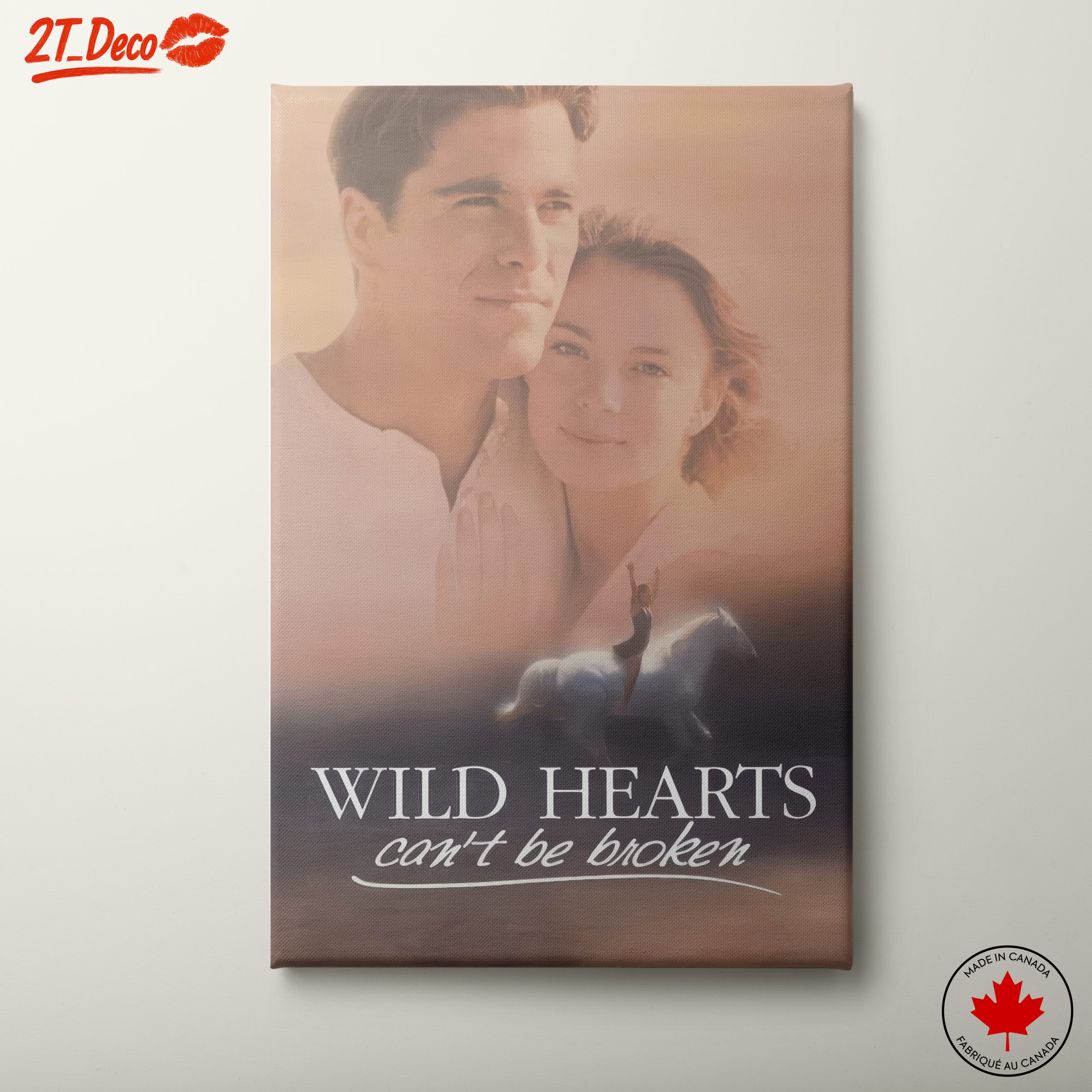 Wild Hearts Emotional Art Piece