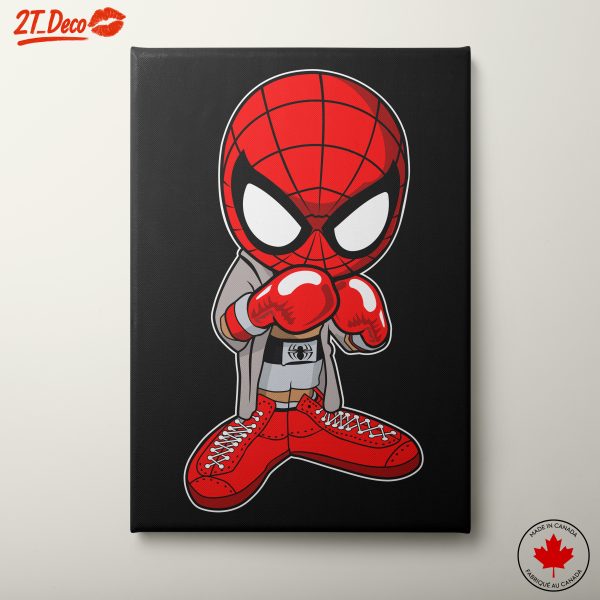 Playful Spider-Inspired Anime Character Art