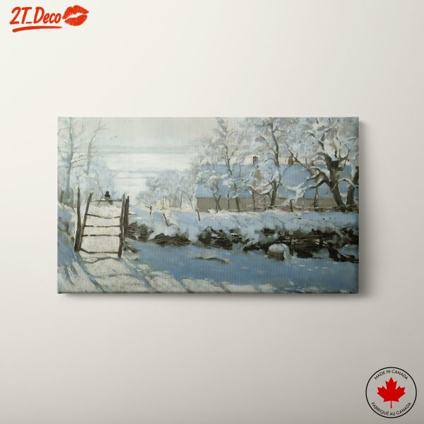Serene Winter Landscape with Snow 2