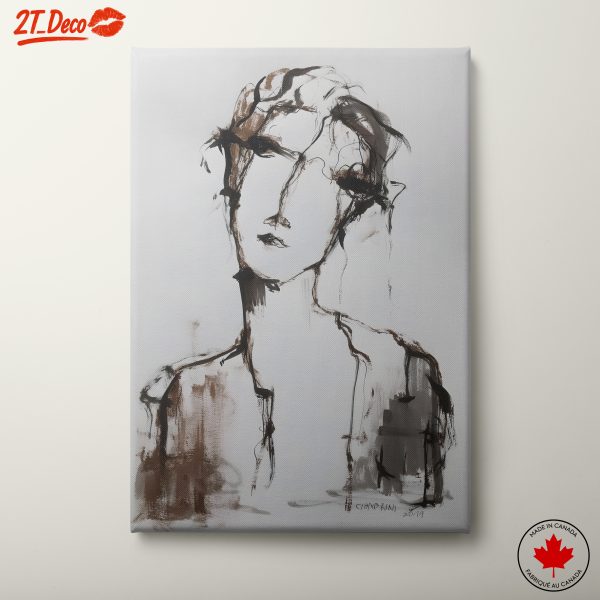 Stylized Contemporary Portrait of a Woman 6
