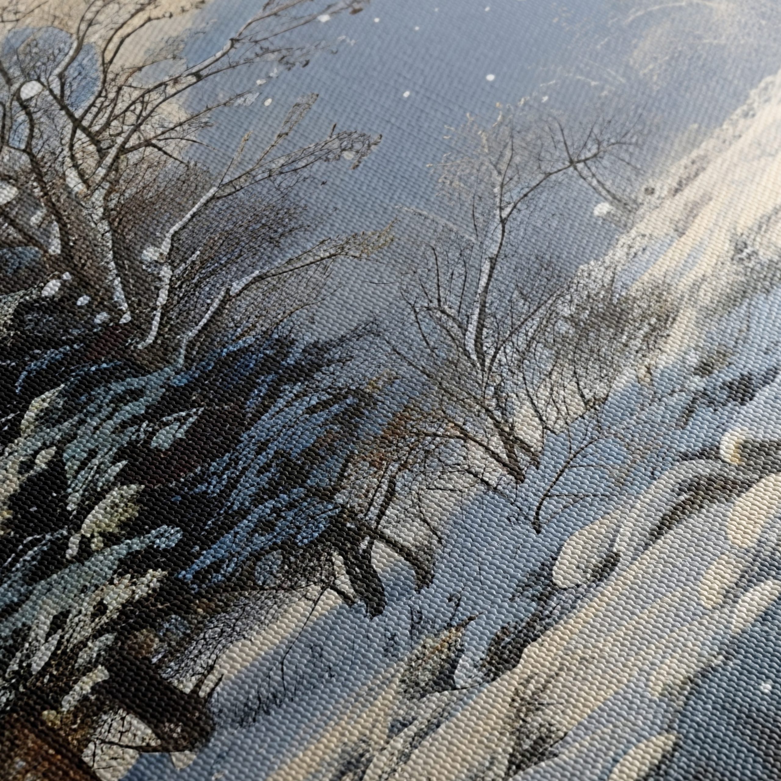 Charming Winter Landscape with Snowy Trees 2 - Image 5