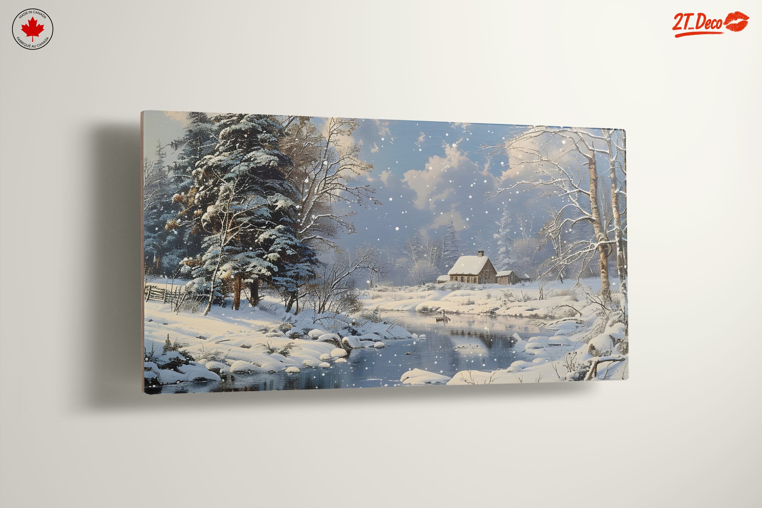 Charming Winter Landscape with Snowy Trees 2 - Image 13
