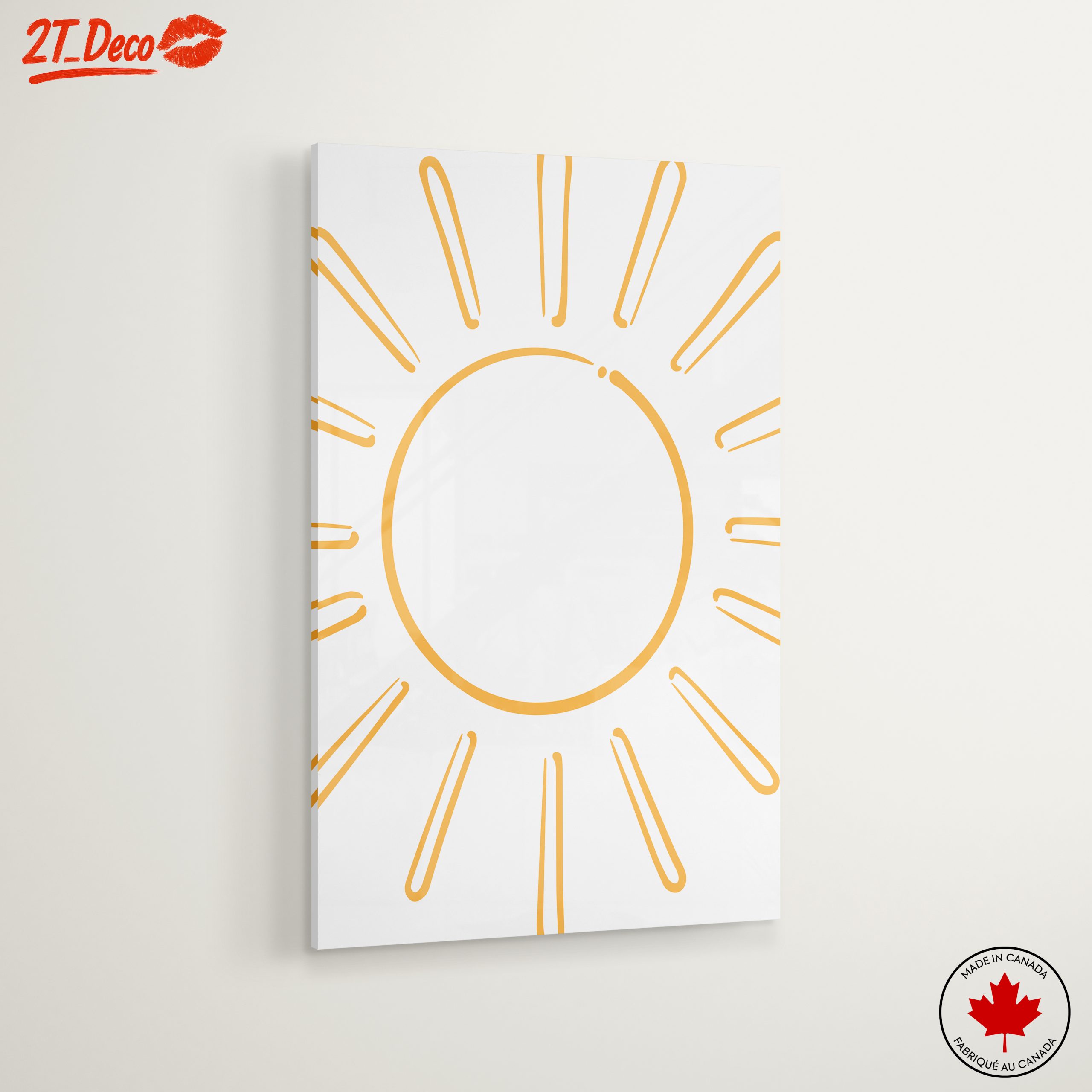 Minimalist Sun Art for Bright Spaces - Image 6