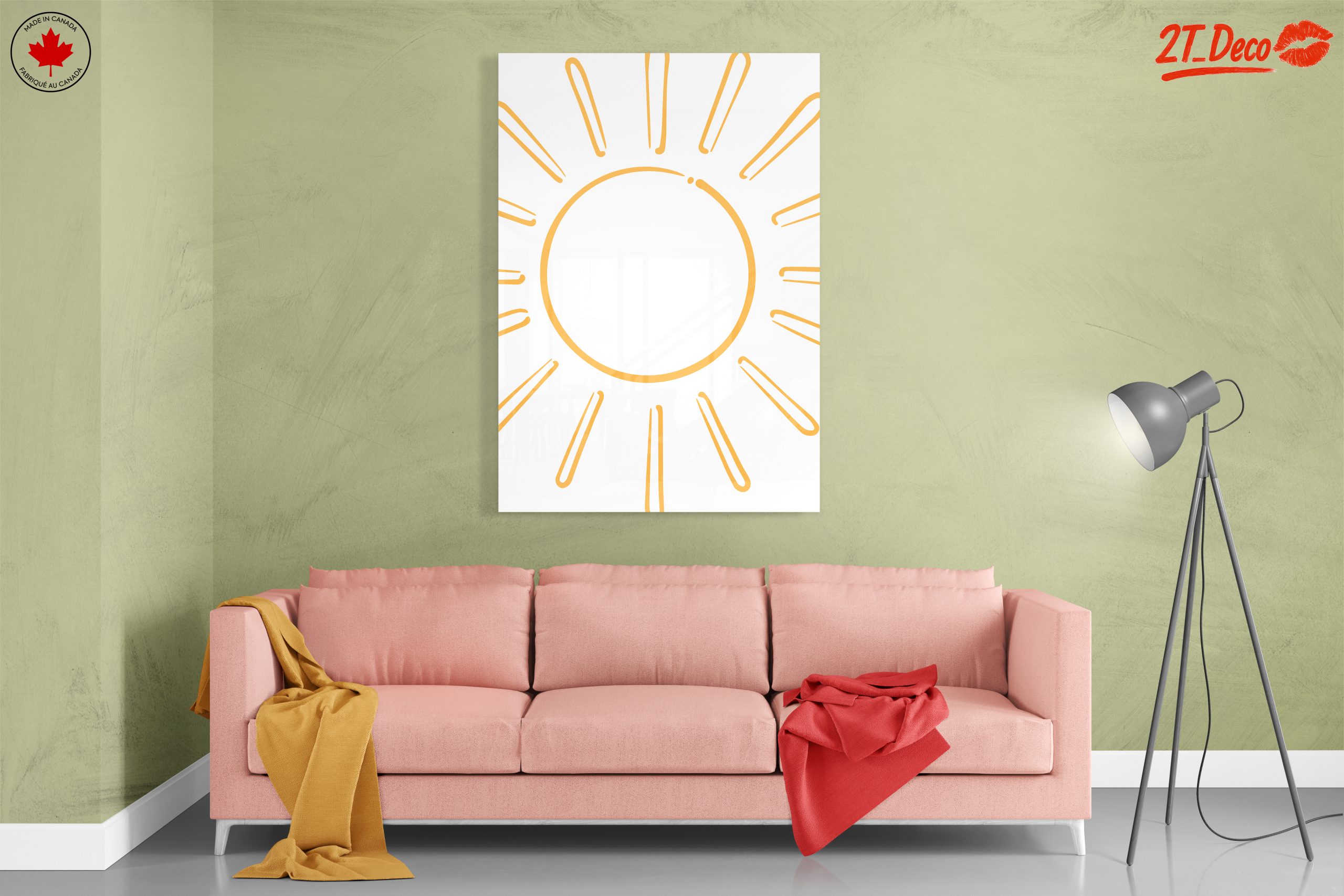 Minimalist Sun Art for Bright Spaces - Image 7