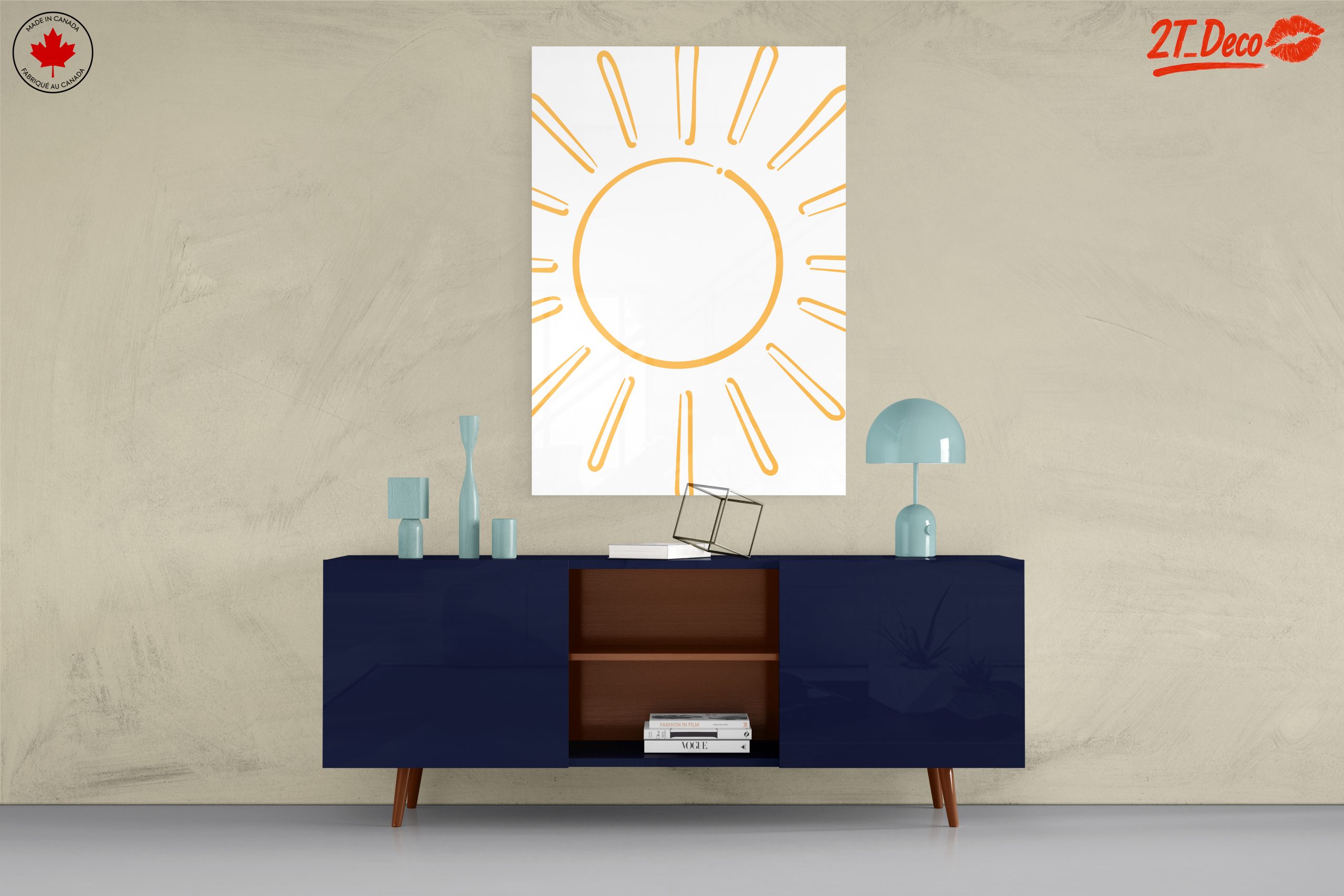Minimalist Sun Art for Bright Spaces - Image 8
