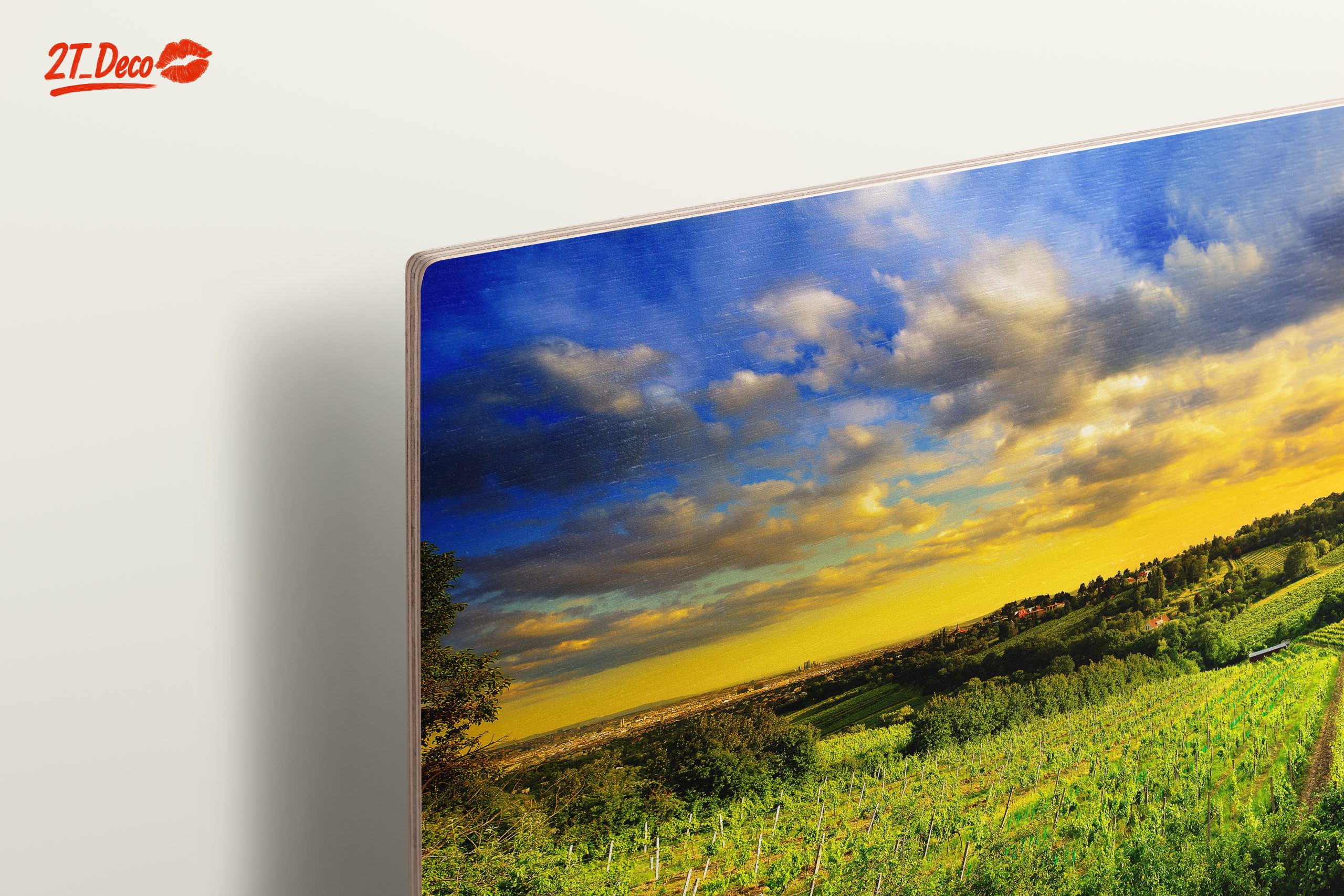 Vibrant Vineyard Landscape at Sunset - Image 15