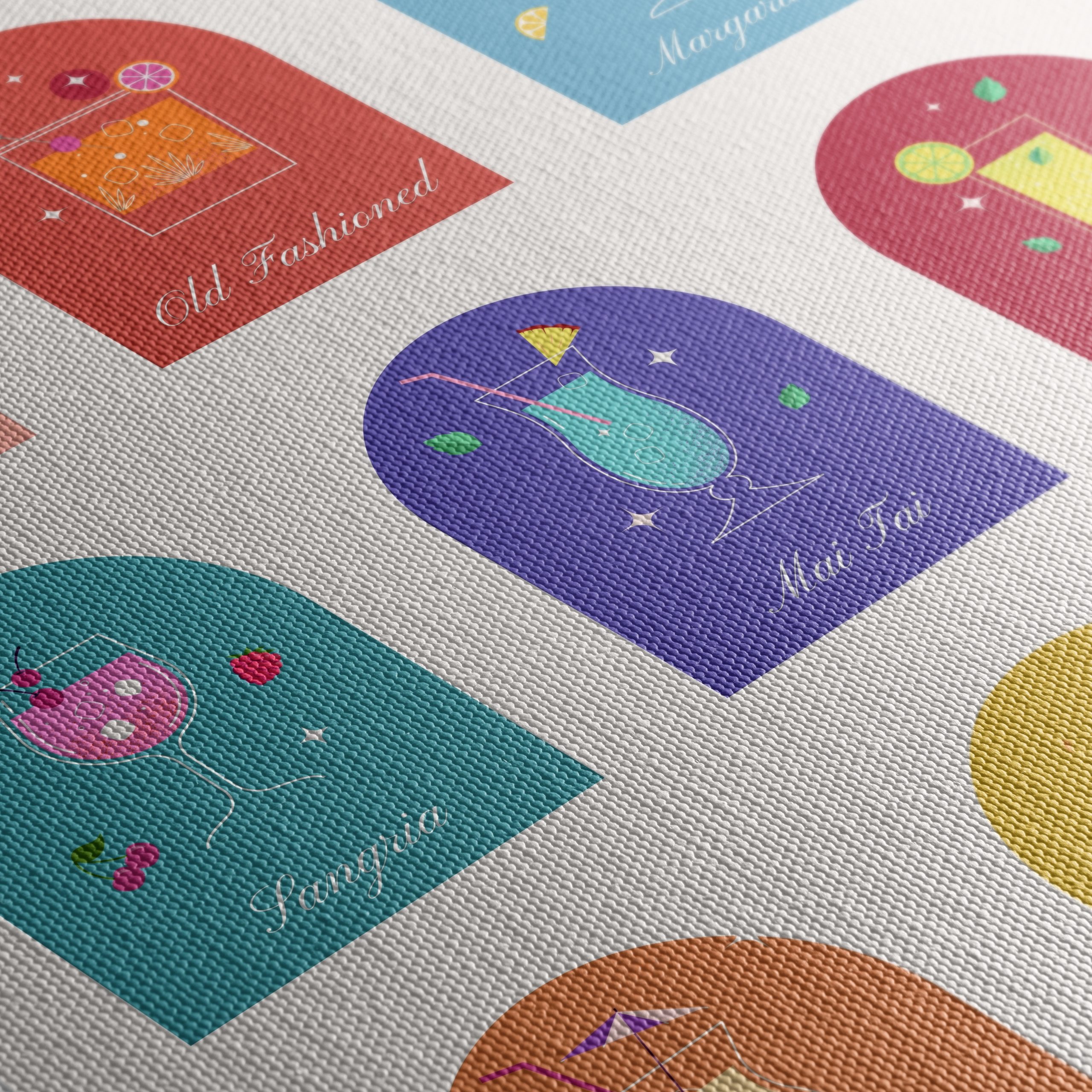 Classic Cocktail Art Prints Featuring Iconic Drinks - Image 5