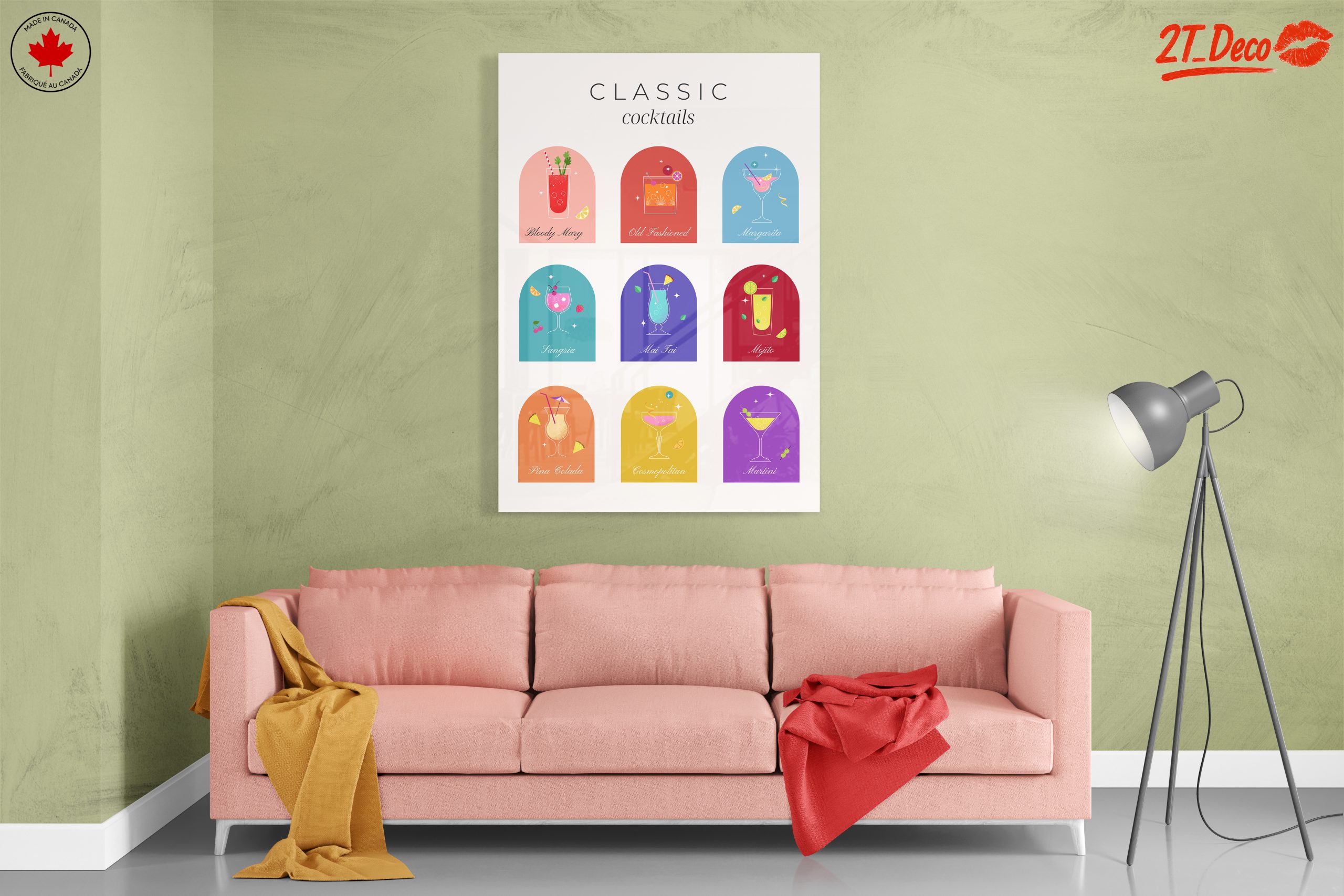 Classic Cocktail Art Prints Featuring Iconic Drinks - Image 7