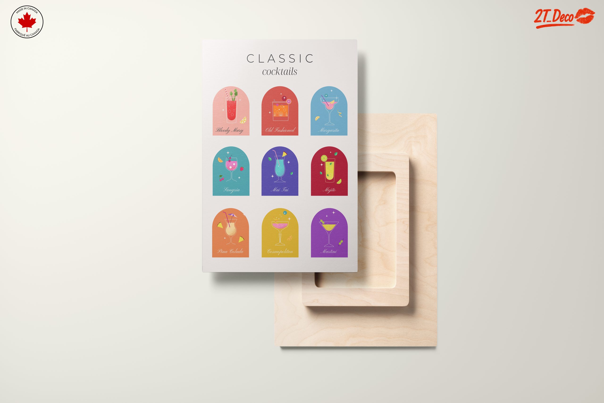 Classic Cocktail Art Prints Featuring Iconic Drinks - Image 11