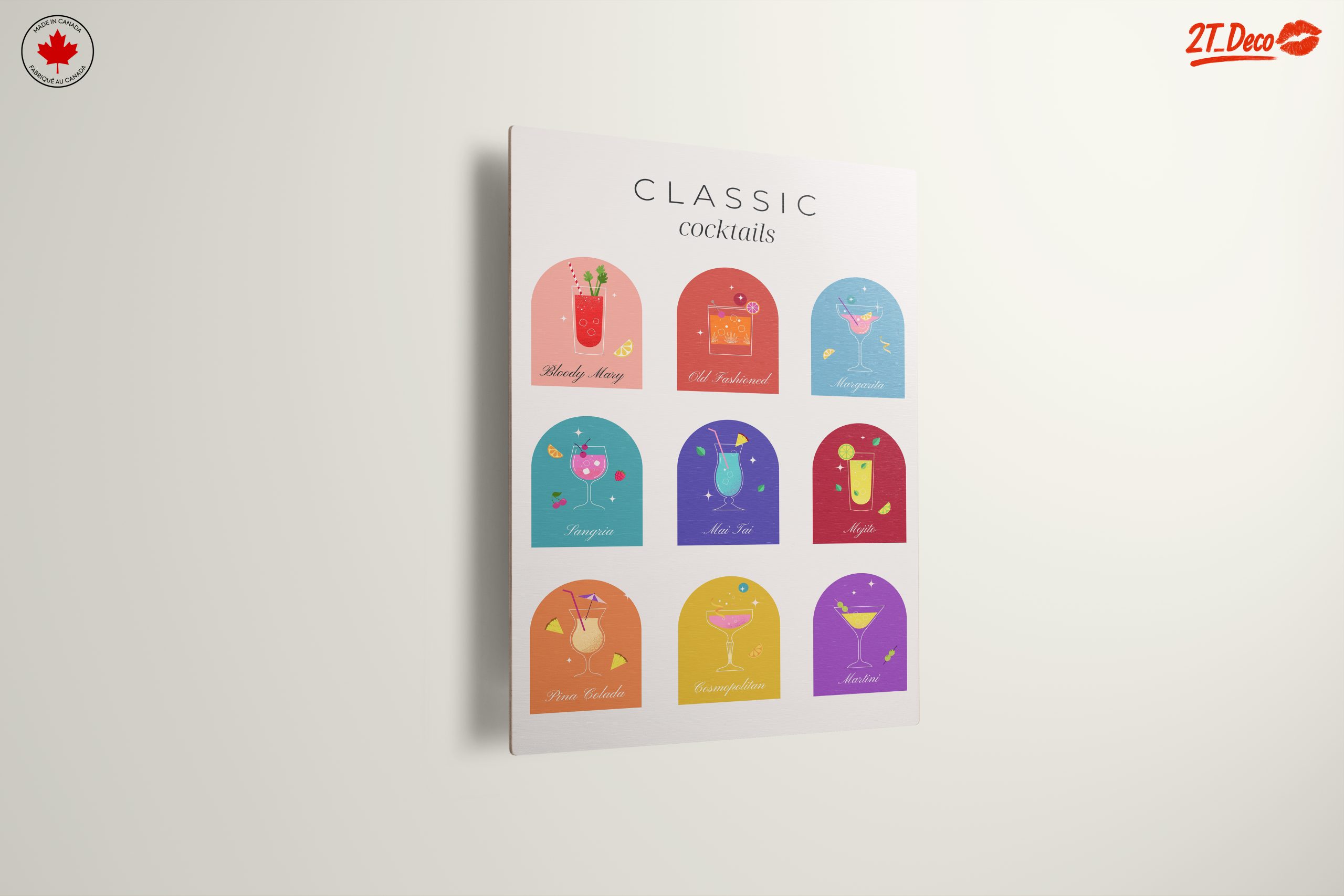Classic Cocktail Art Prints Featuring Iconic Drinks - Image 13
