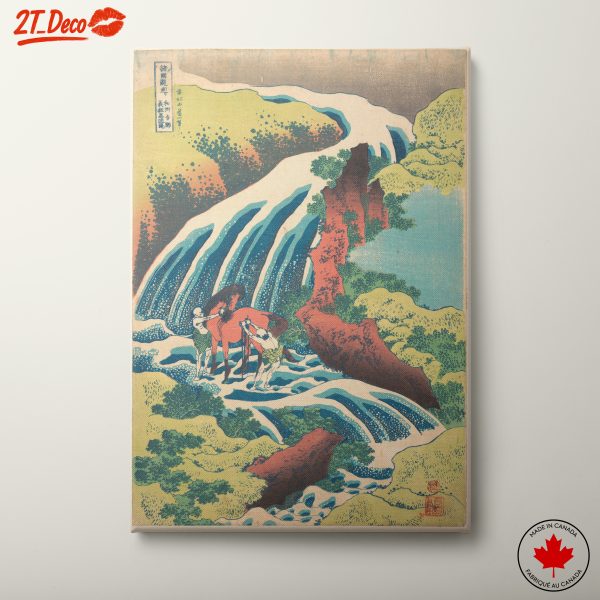 Serene Japanese Waterfall Landscape