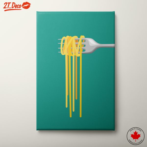 Minimalist Abstract Spaghetti Art