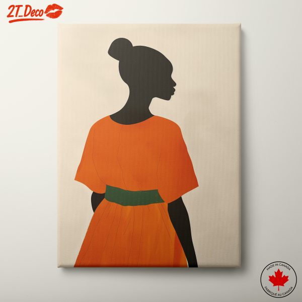Elegant Silhouette Fashion Art