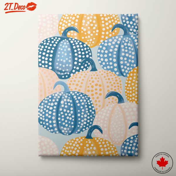 Stylized Abstract Pumpkin Design
