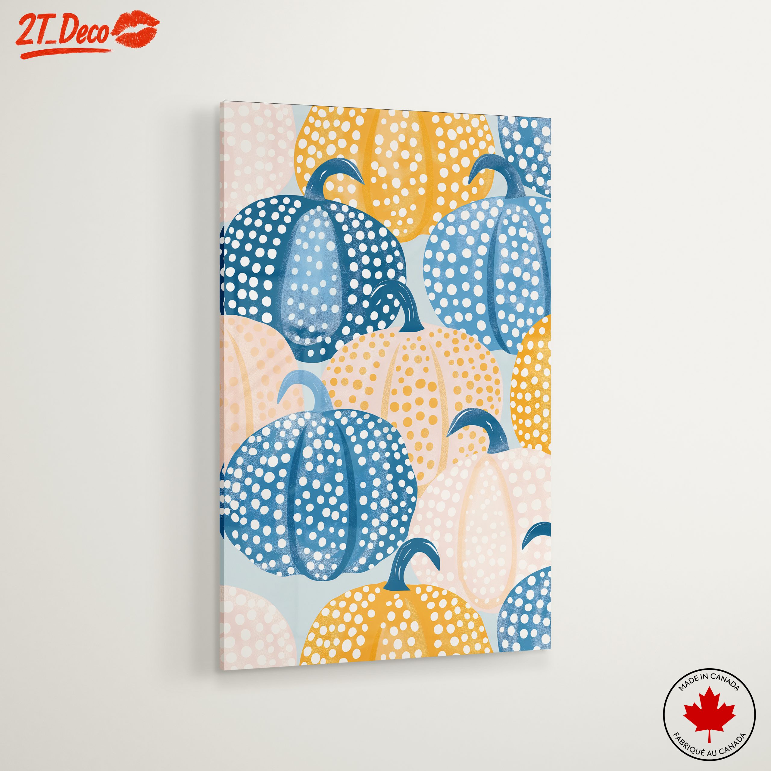 Stylized Abstract Pumpkin Design - Image 6