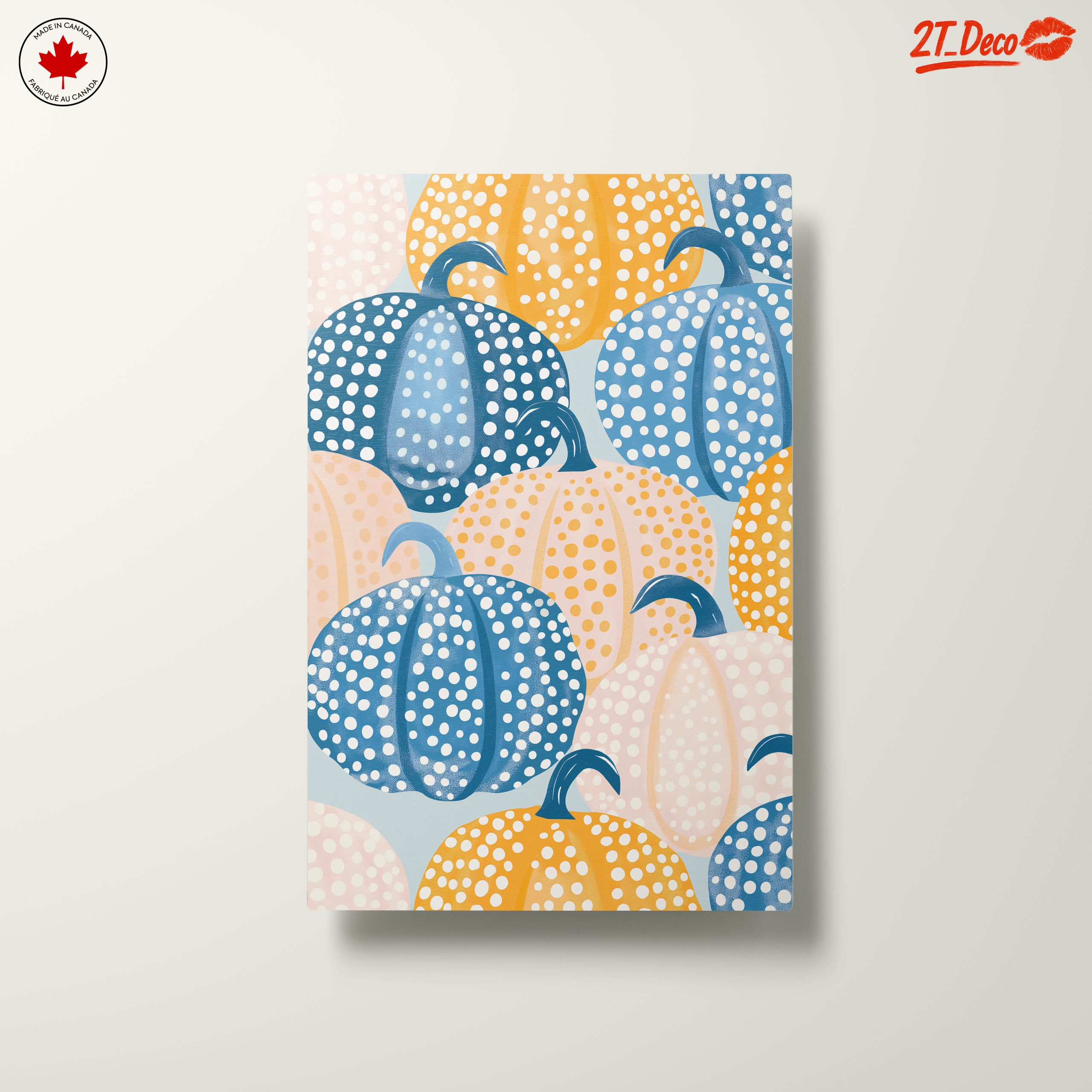 Stylized Abstract Pumpkin Design - Image 10