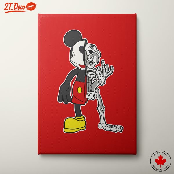 Skeleton Cartoon Character Art