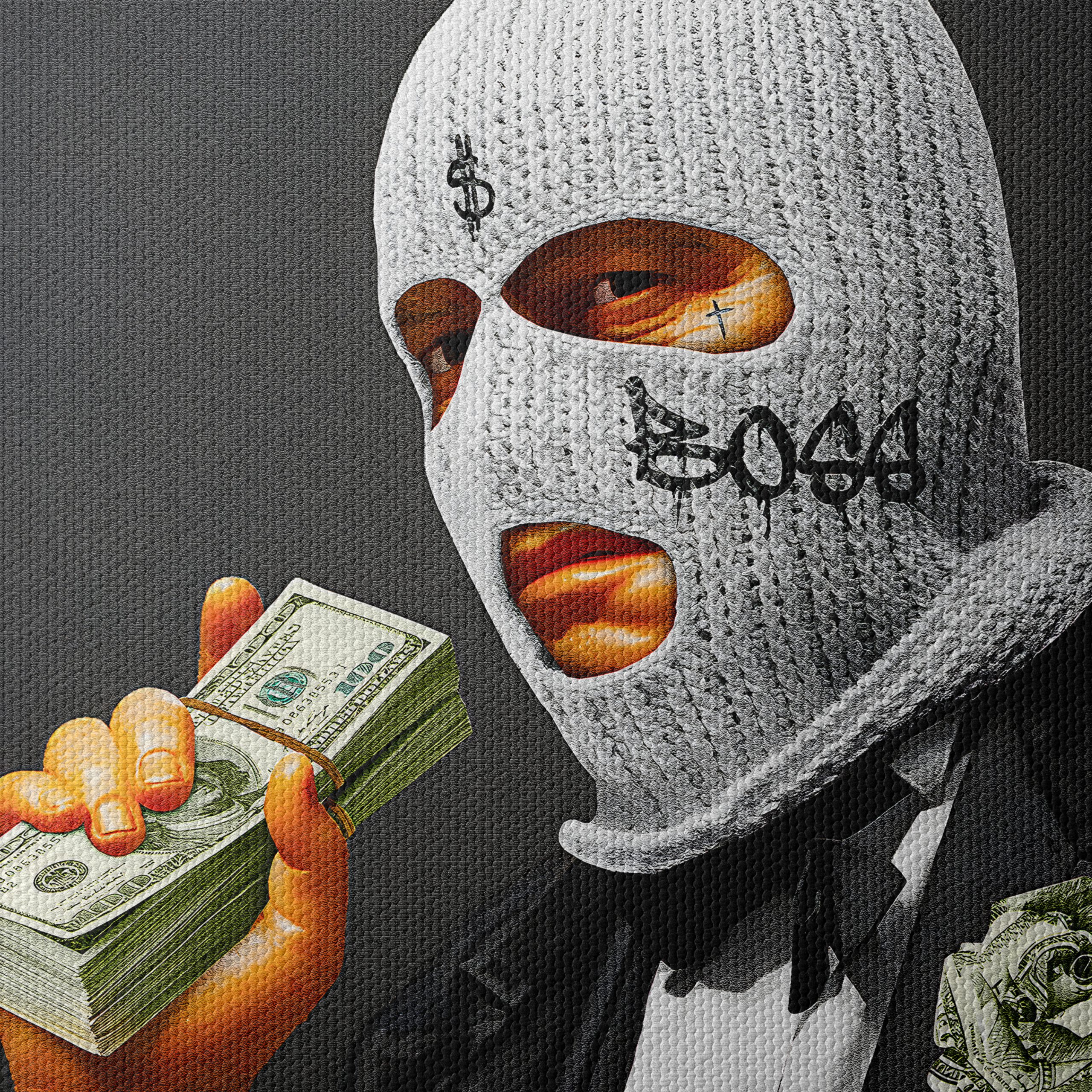 Contemporary Street Art Featuring Money and Power - Image 4