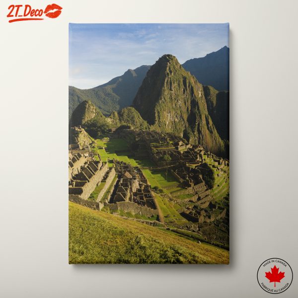 Machu Picchu Scenic View in Ancient Ruins