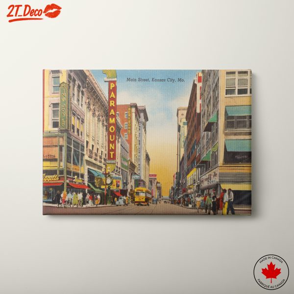 Vintage Kansas City Street Scene