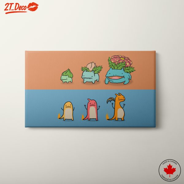 Cute Cartoon Pokémon Characters Art