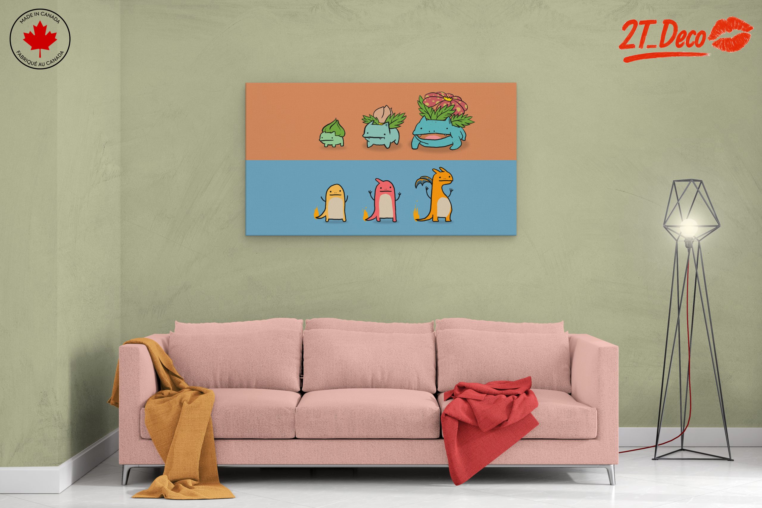 Cute Cartoon Pokémon Characters Art - Image 2