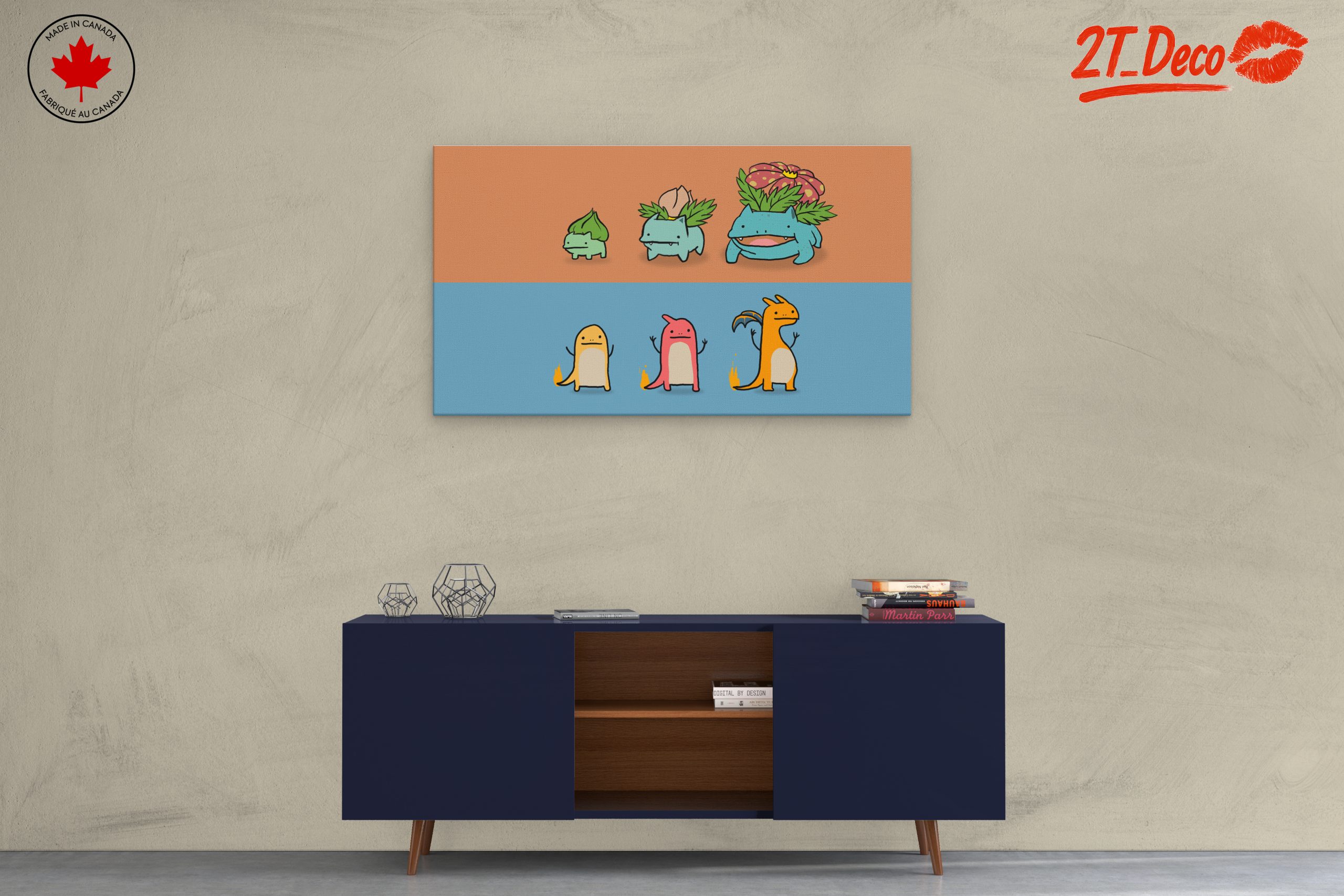 Cute Cartoon Pokémon Characters Art - Image 3
