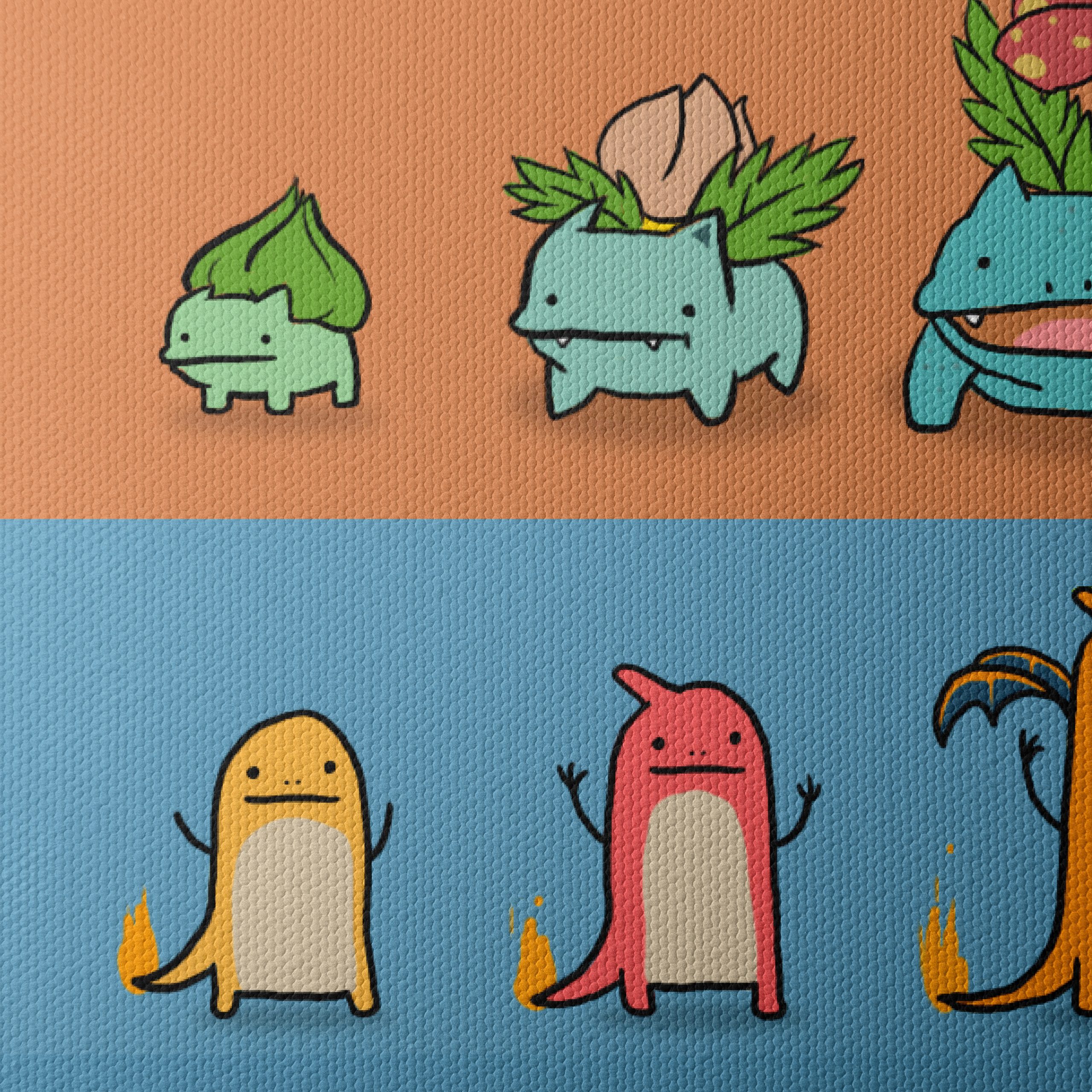 Cute Cartoon Pokémon Characters Art - Image 4